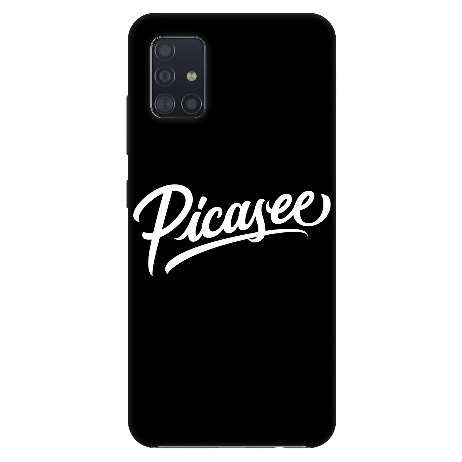 Fashion Case pro Samsung Galaxy A51 A515F - Picasee - old logo - white