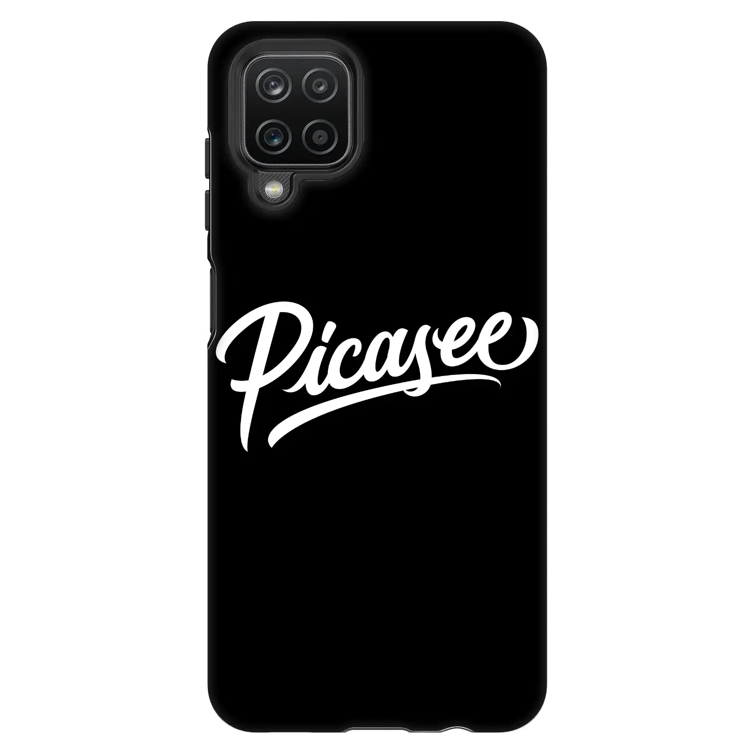 Fashion Case pro Samsung Galaxy A12 A125F - Picasee - old logo - white