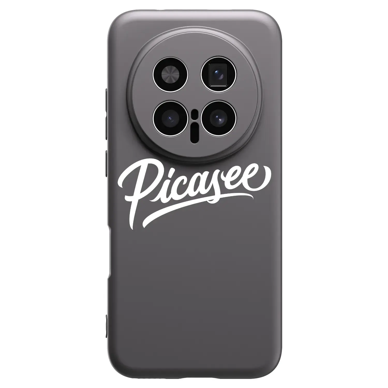 Silikonový černý obal pro Honor Magic8 Pro 5G - Picasee - old logo - white