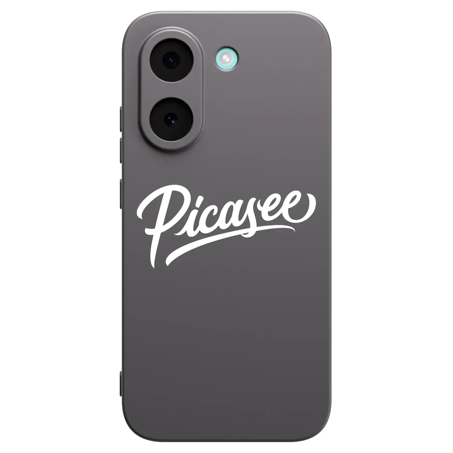 Silikonový černý obal pro Xiaomi Poco X8 Pro - Picasee - old logo - white