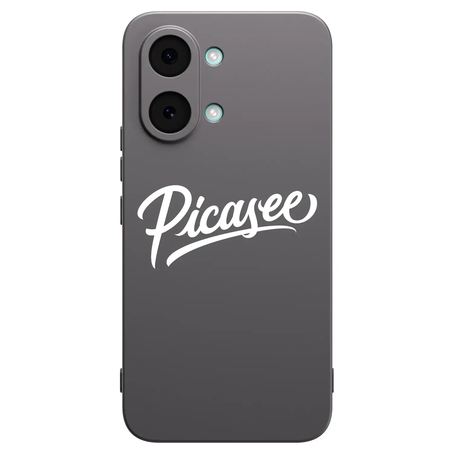 Silikonový černý obal pro Xiaomi Poco X8 Pro Max - Picasee - old logo - white