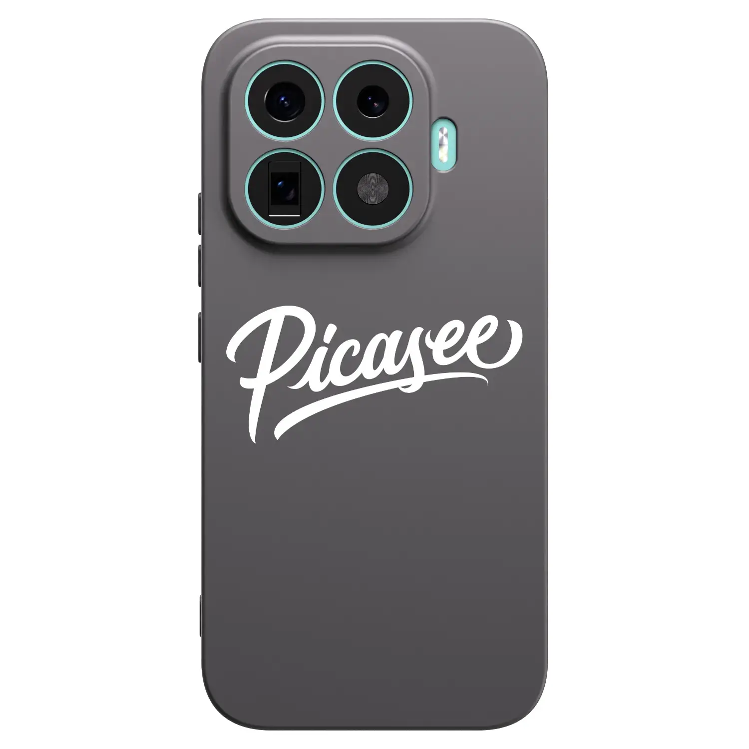Silikonový černý obal pro Xiaomi 17T - Picasee - old logo - white