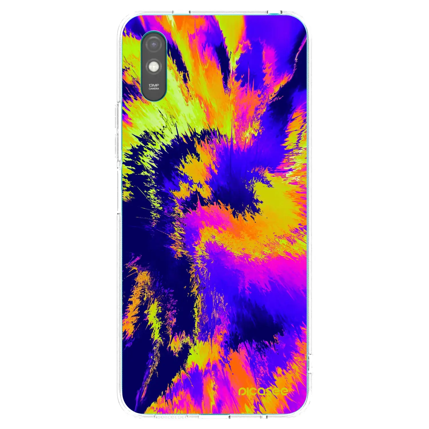 Silikonový průhledný obal pro Xiaomi Redmi 9AT - Burn