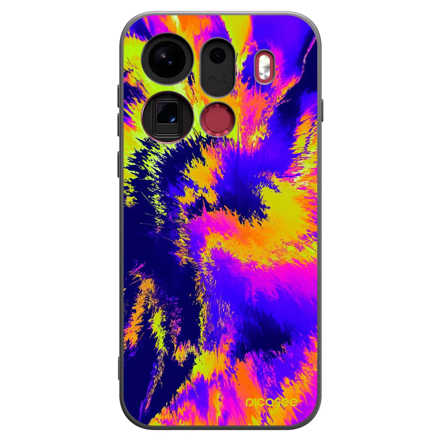 Silikonový černý obal pro OPPO Find X9 Pro - Burn
