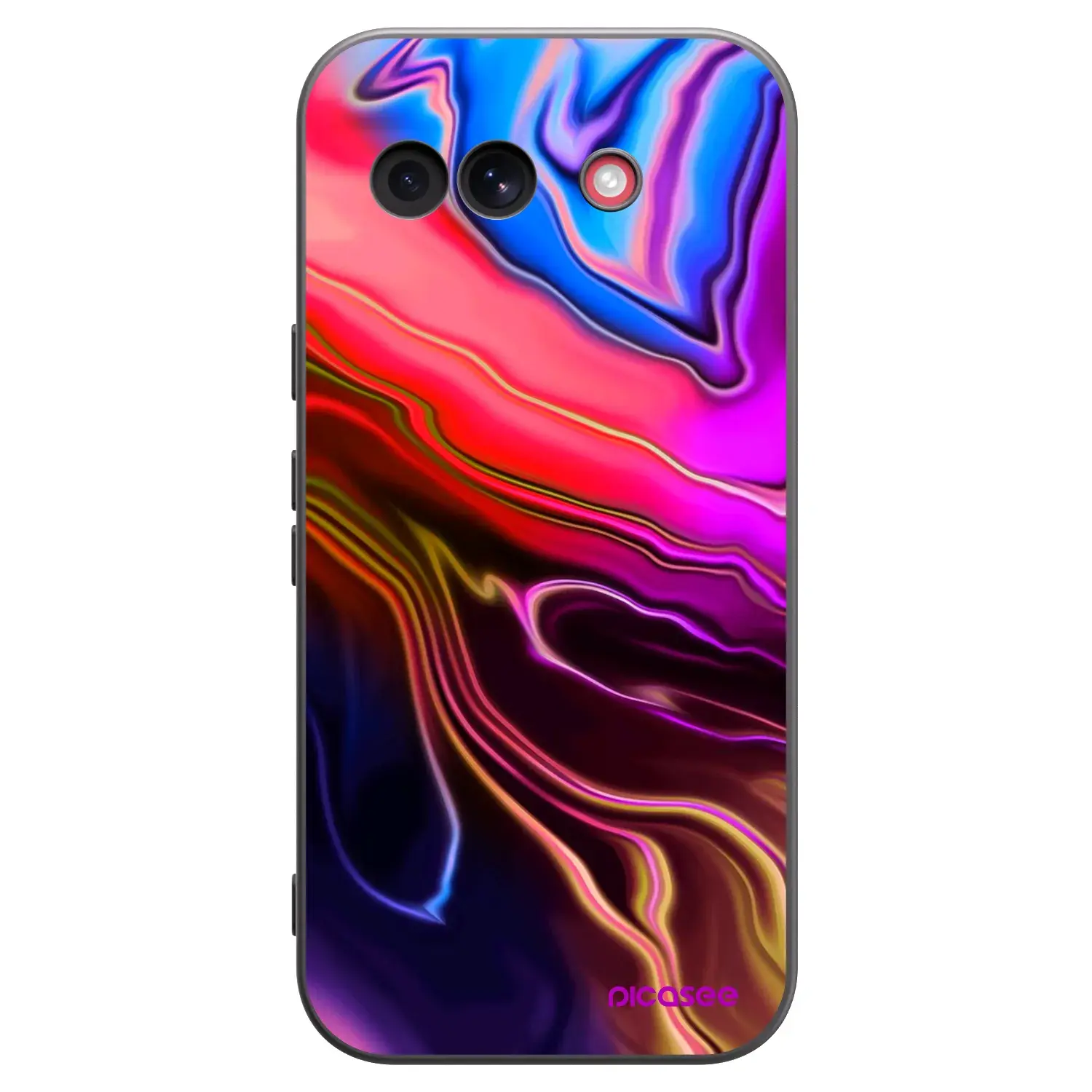 Silikonový černý obal pro Google Pixel 10a - Electric