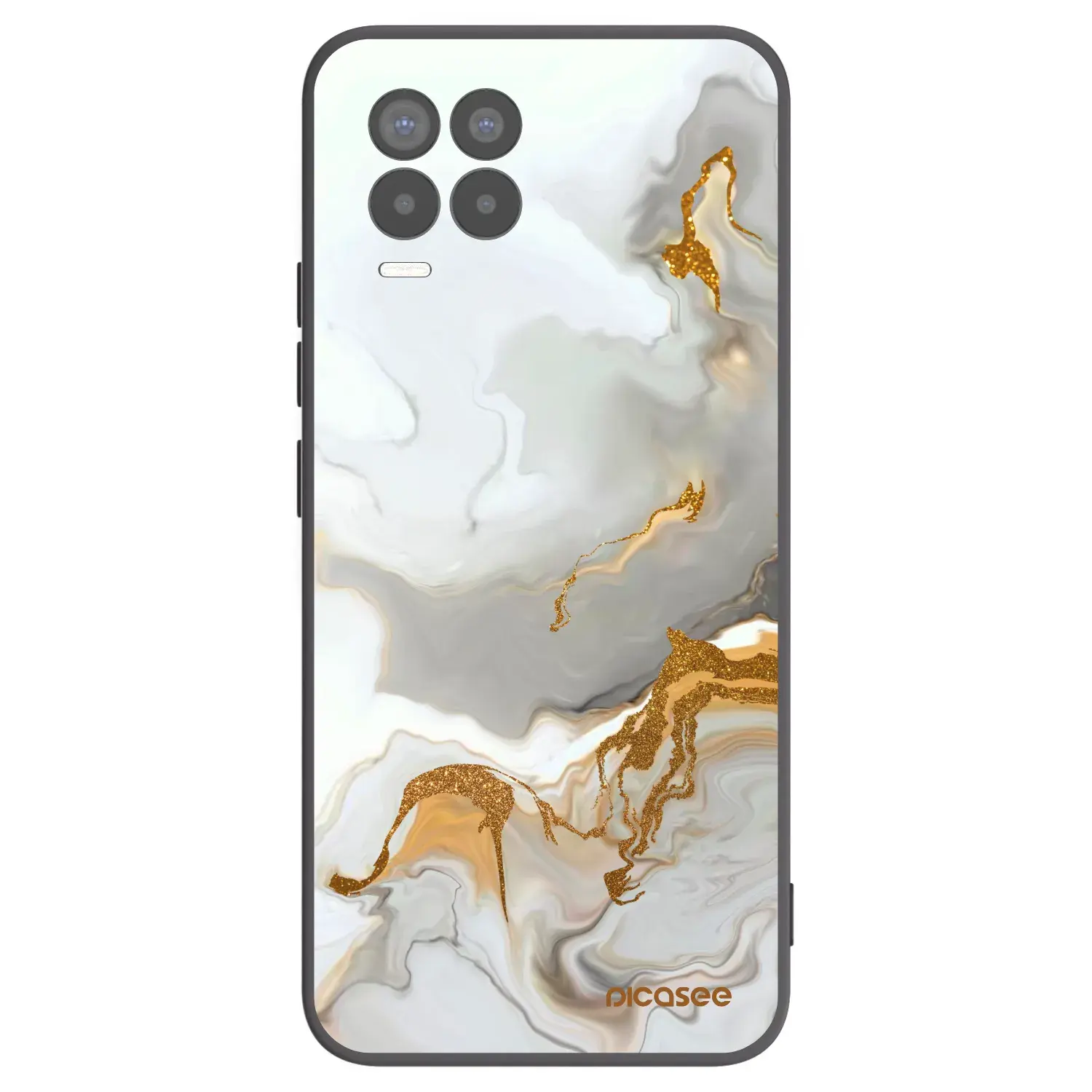 Silikonový černý obal pro Realme 8 Pro - Her