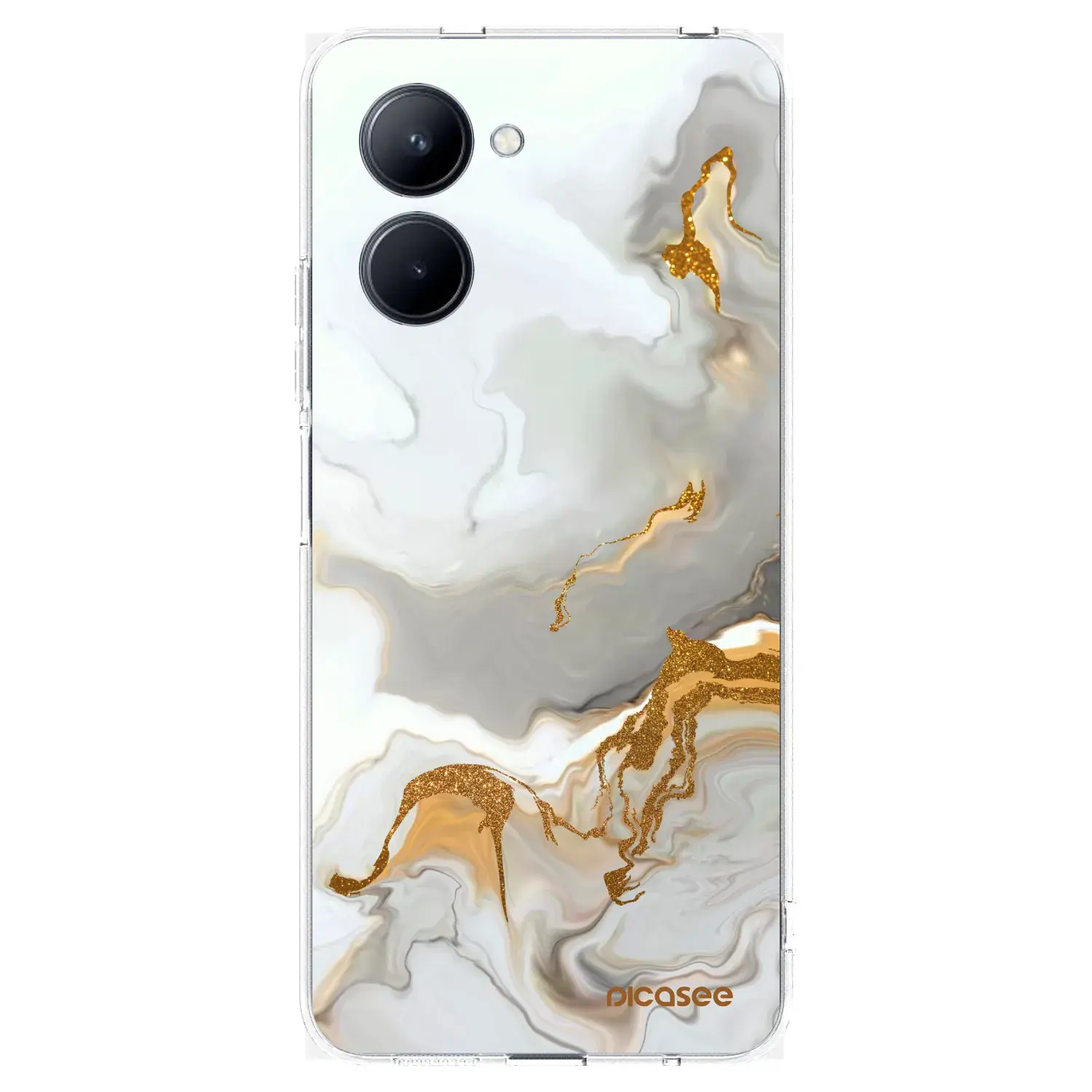 Silikonový průhledný obal pro Realme C33 (2023) - Her