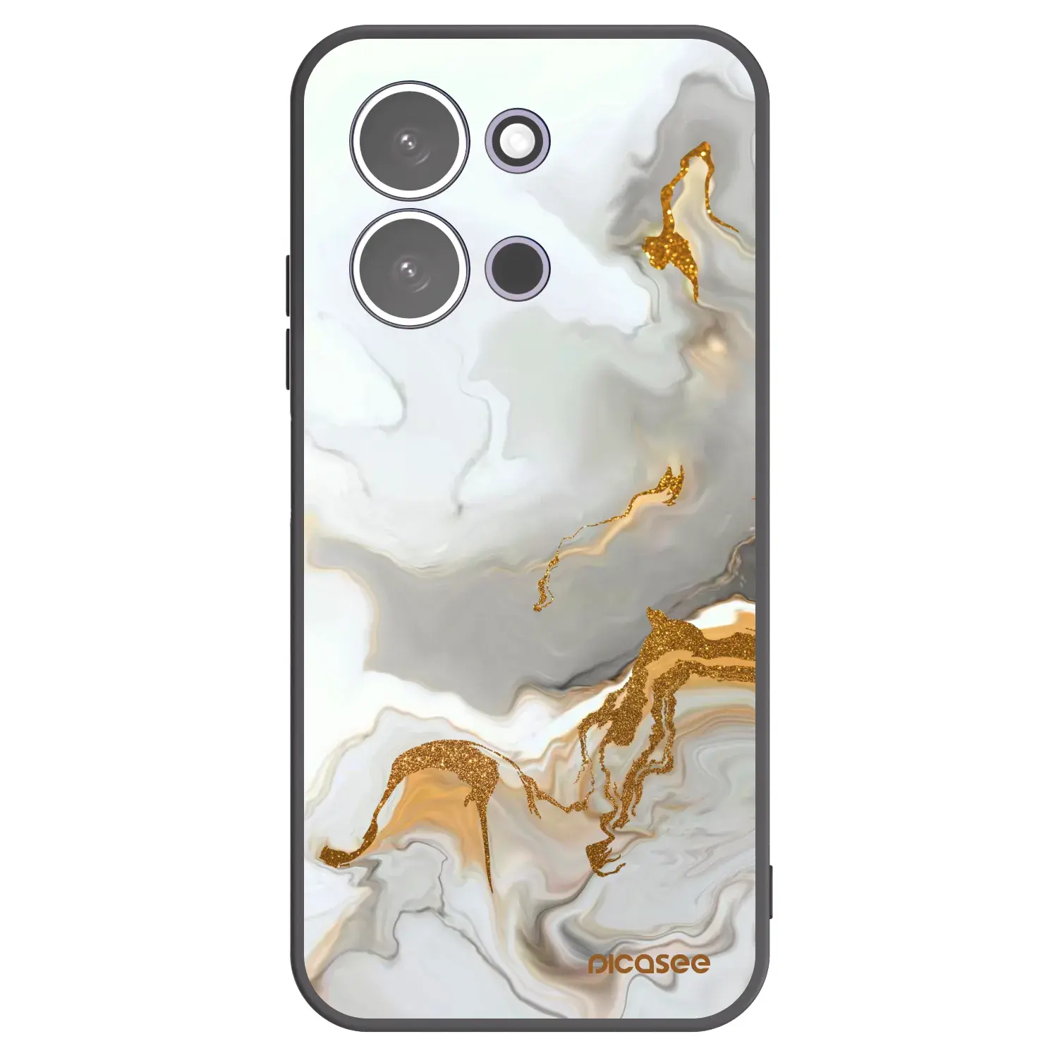 Silikonový černý obal pro Xiaomi Redmi 15C 5G - Her