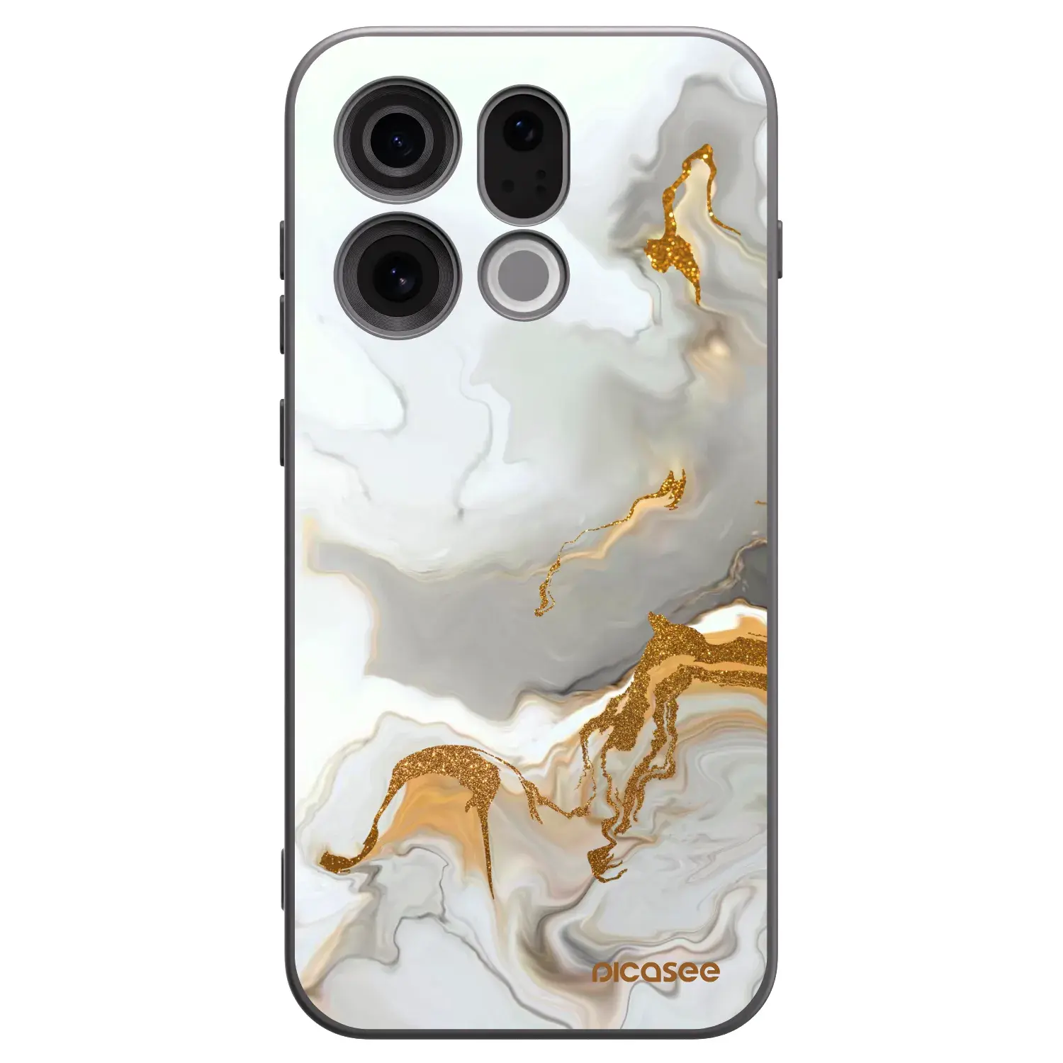 Silikonový černý obal pro OPPO Find X9 - Her