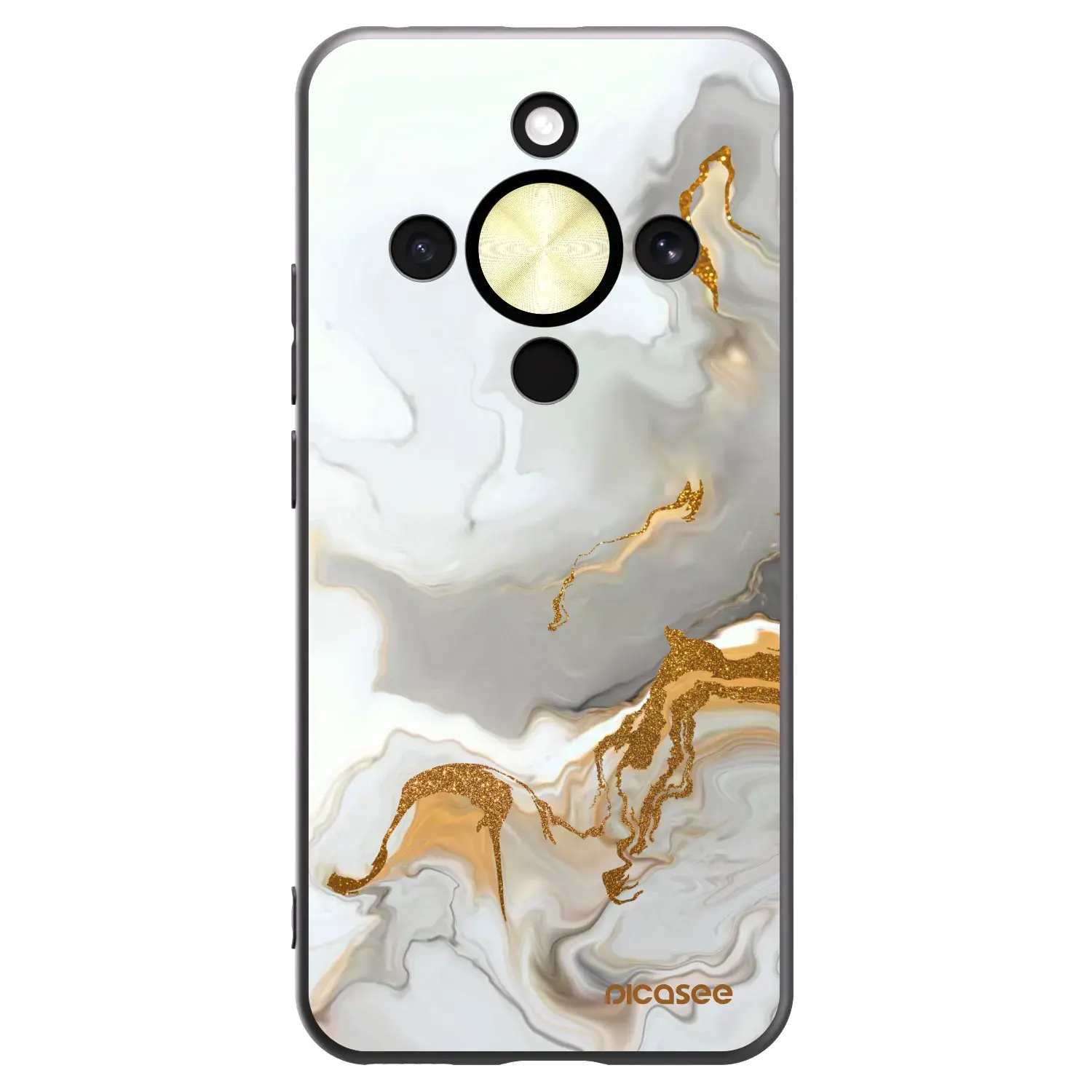 Silikonový černý obal pro Honor Magic8 Lite 5G - Her
