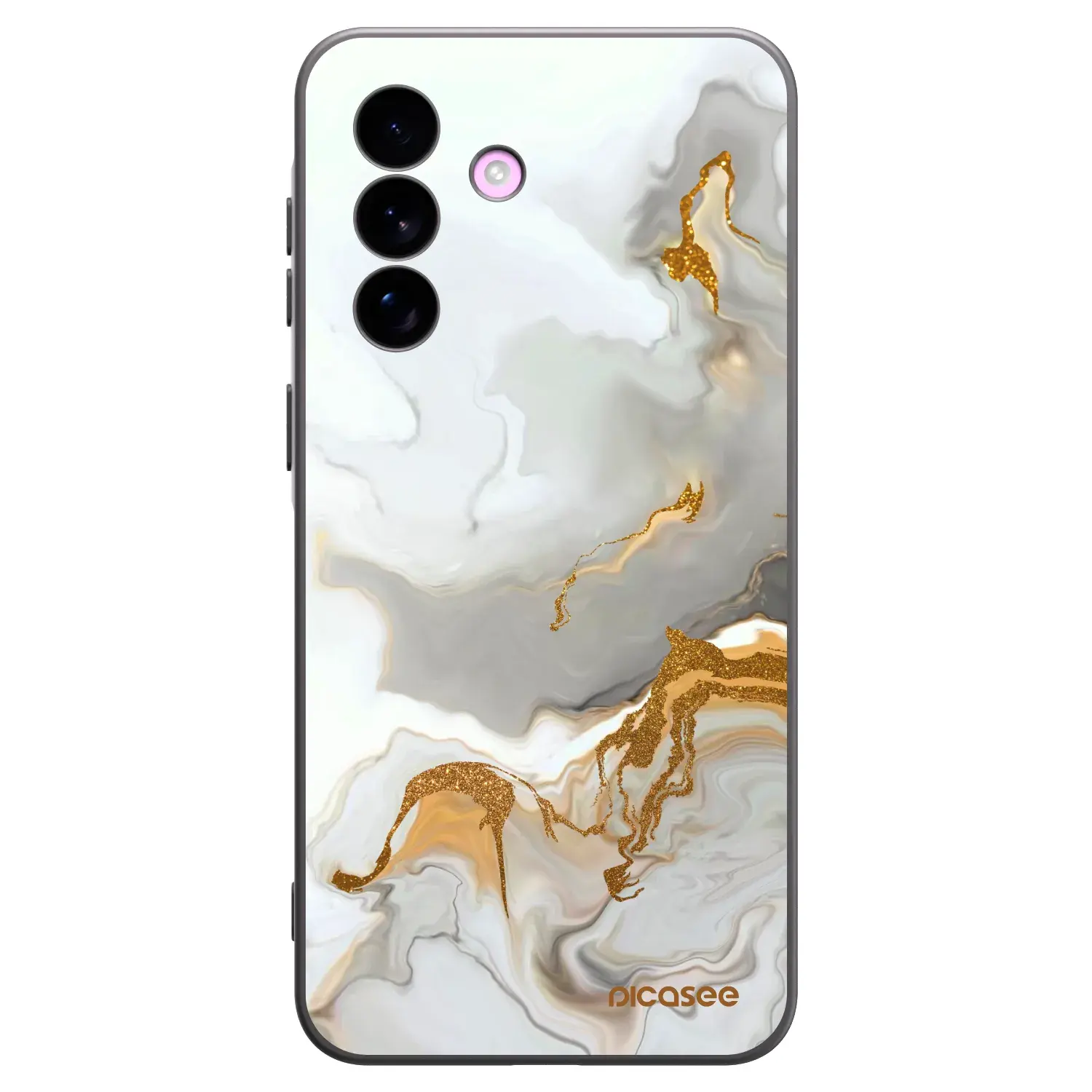 Silikonový černý obal pro Samsung Galaxy A57 5G - Her