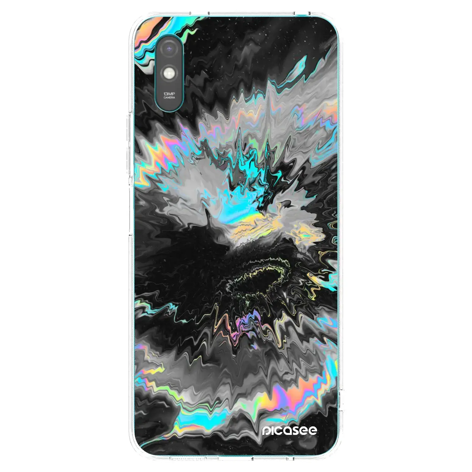Silikonový průhledný obal pro Xiaomi Redmi 9AT - Magnetic