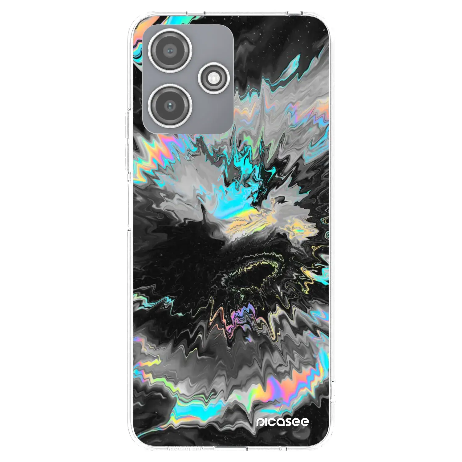 Silikonový průhledný obal pro Xiaomi Redmi 12 5G - Magnetic