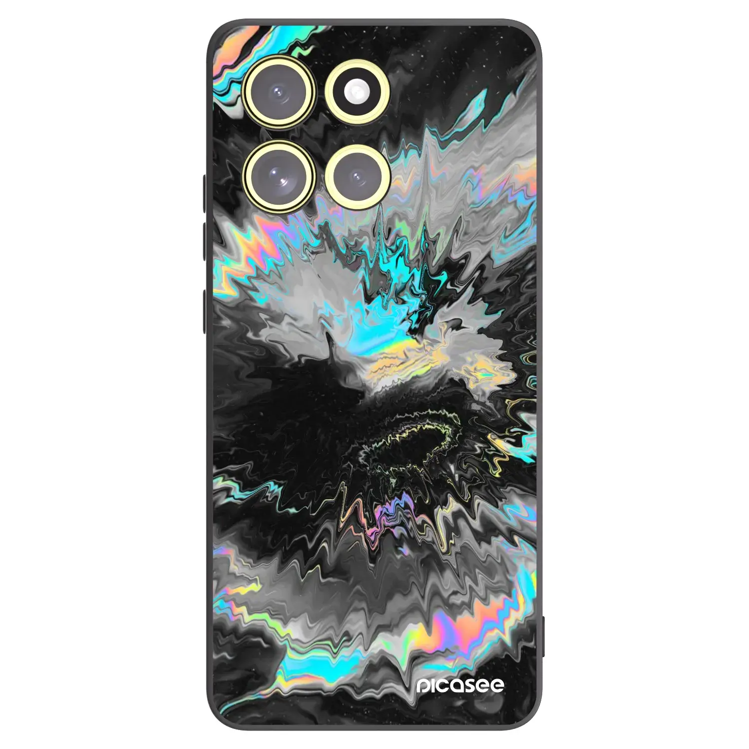 Silikonový černý obal pro Motorola Moto G86 Power 5G - Magnetic
