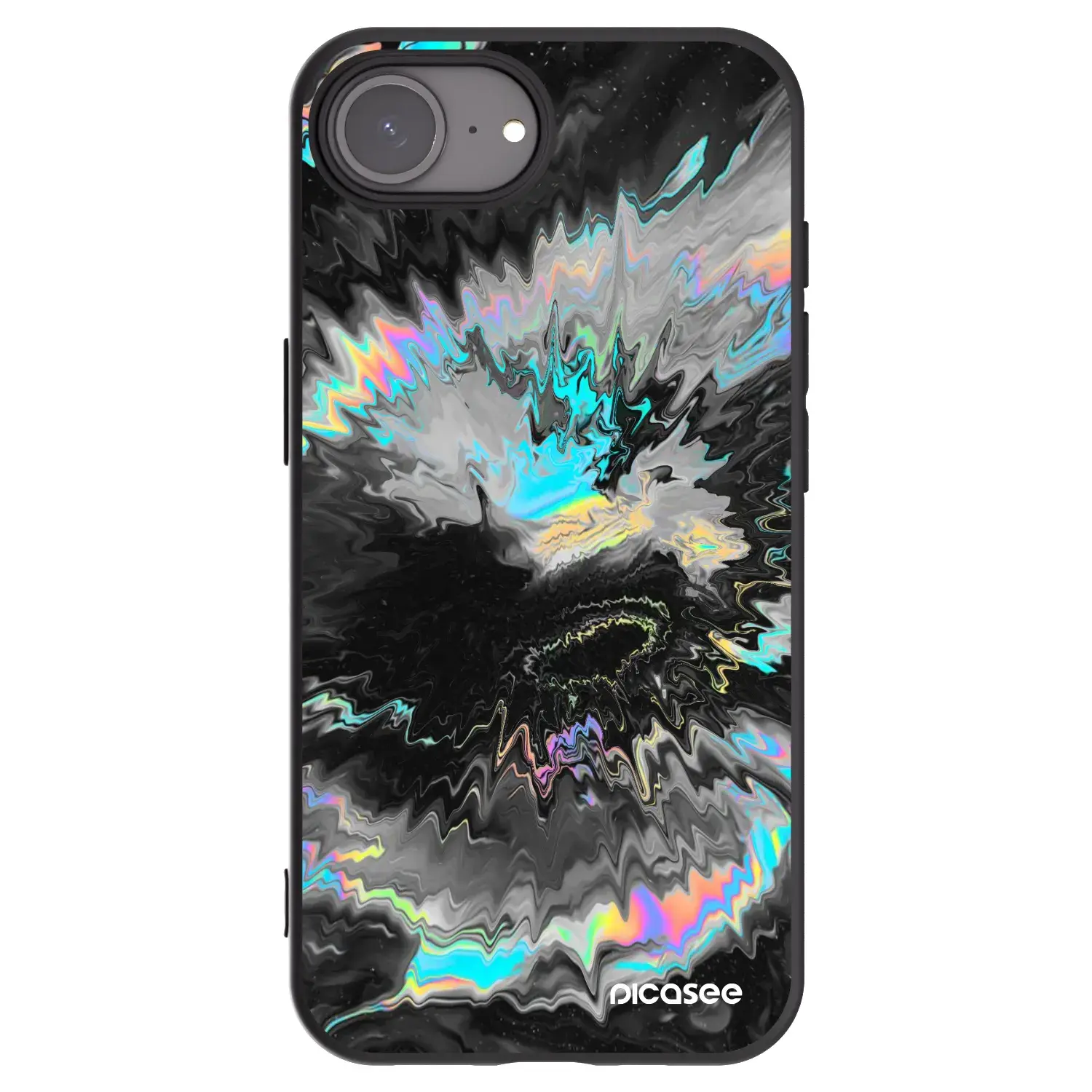 Silikonový černý obal pro Apple iPhone 17e - Magnetic