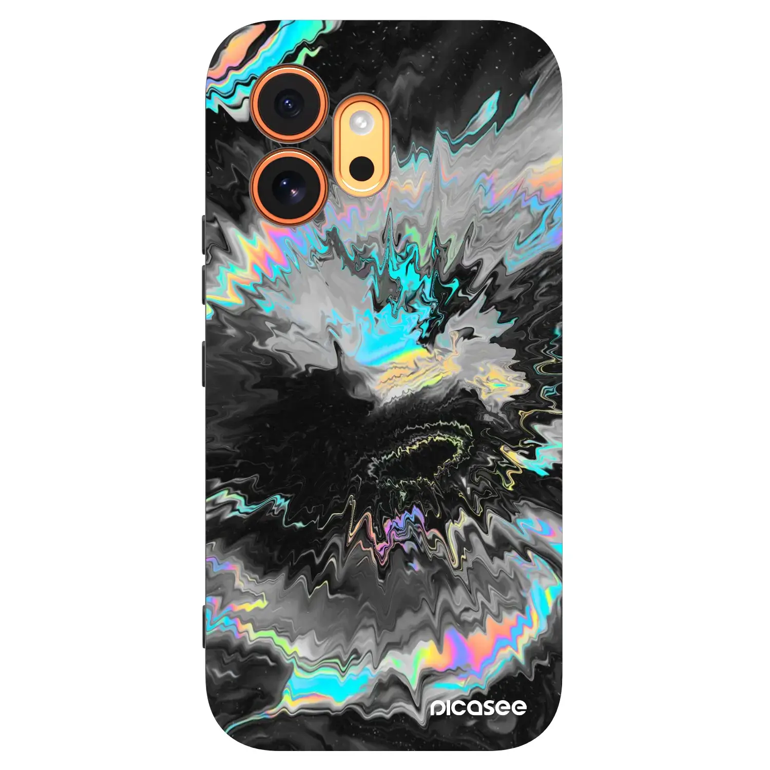 Silikonový černý obal pro Honor 600 - Magnetic