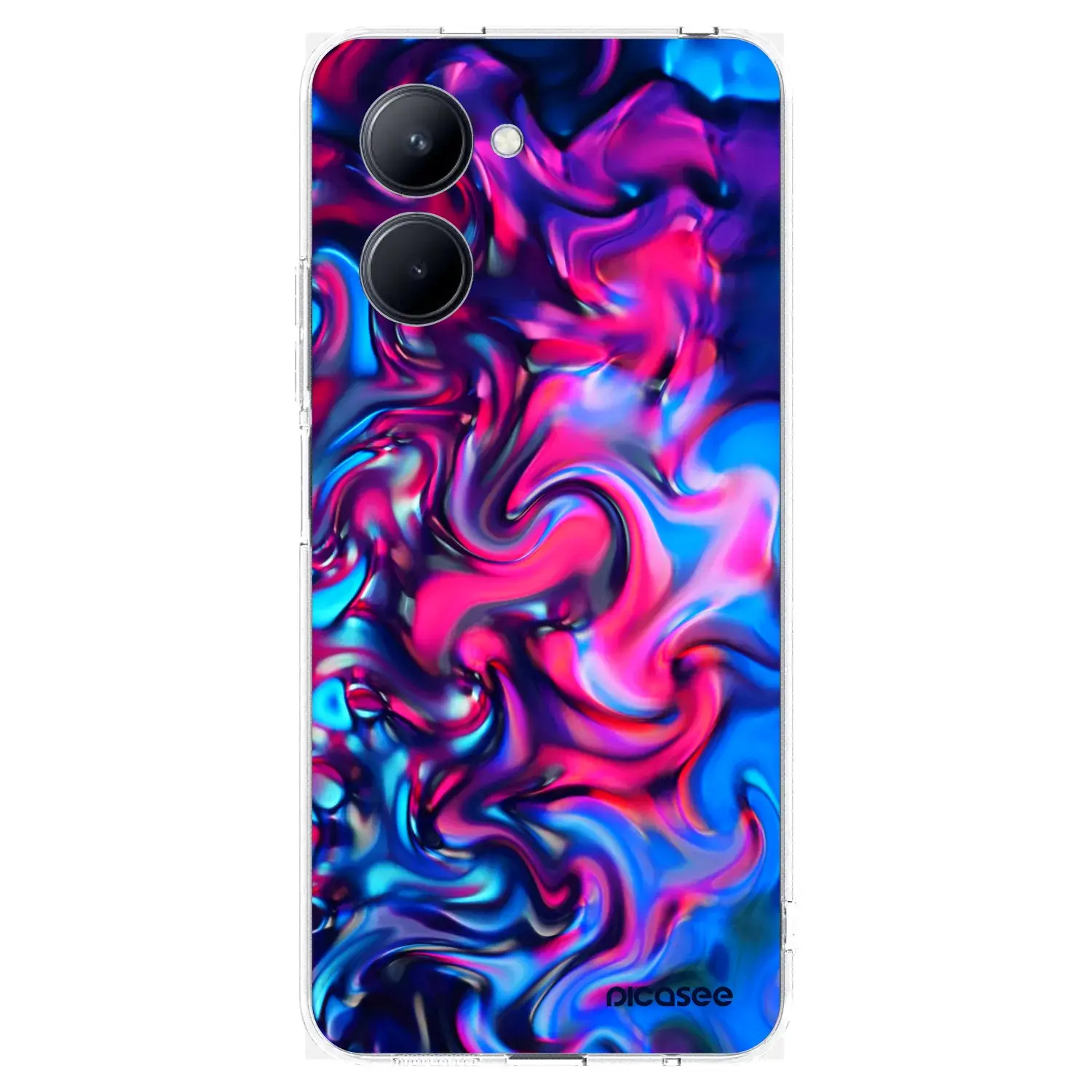 Silikonový průhledný obal pro Realme C33 (2023) - Redlight