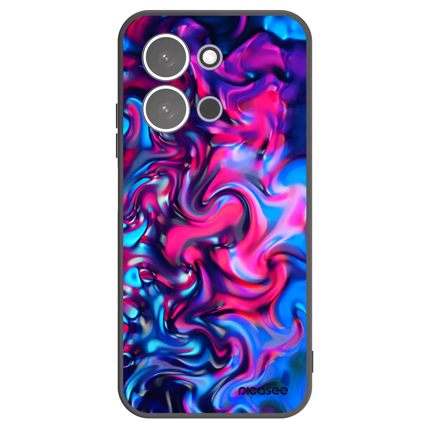 Silikonový černý obal pro Xiaomi Redmi 15C 5G - Redlight