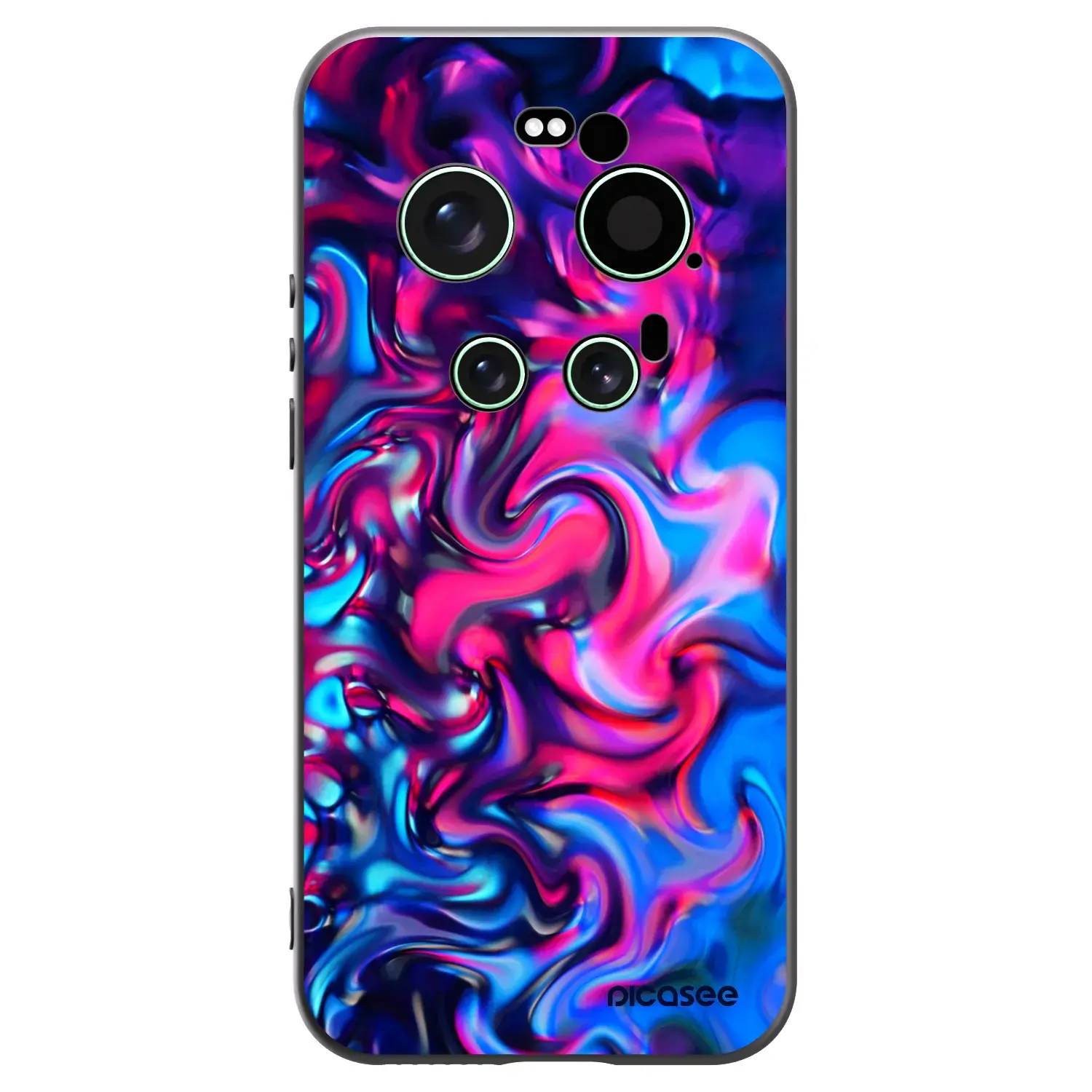 Silikonový černý obal pro Xiaomi 17 Ultra - Redlight