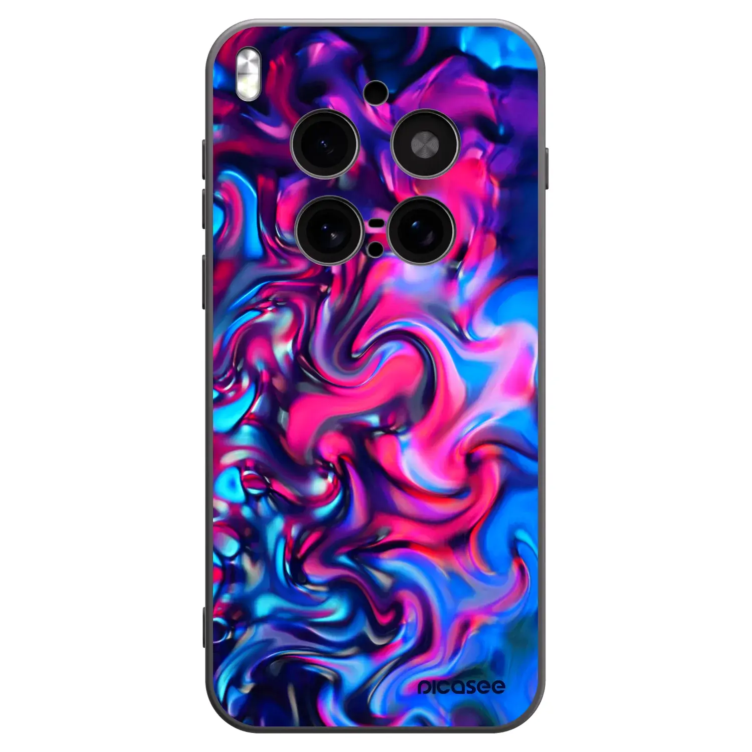 Silikonový černý obal pro Vivo X300 Pro - Redlight