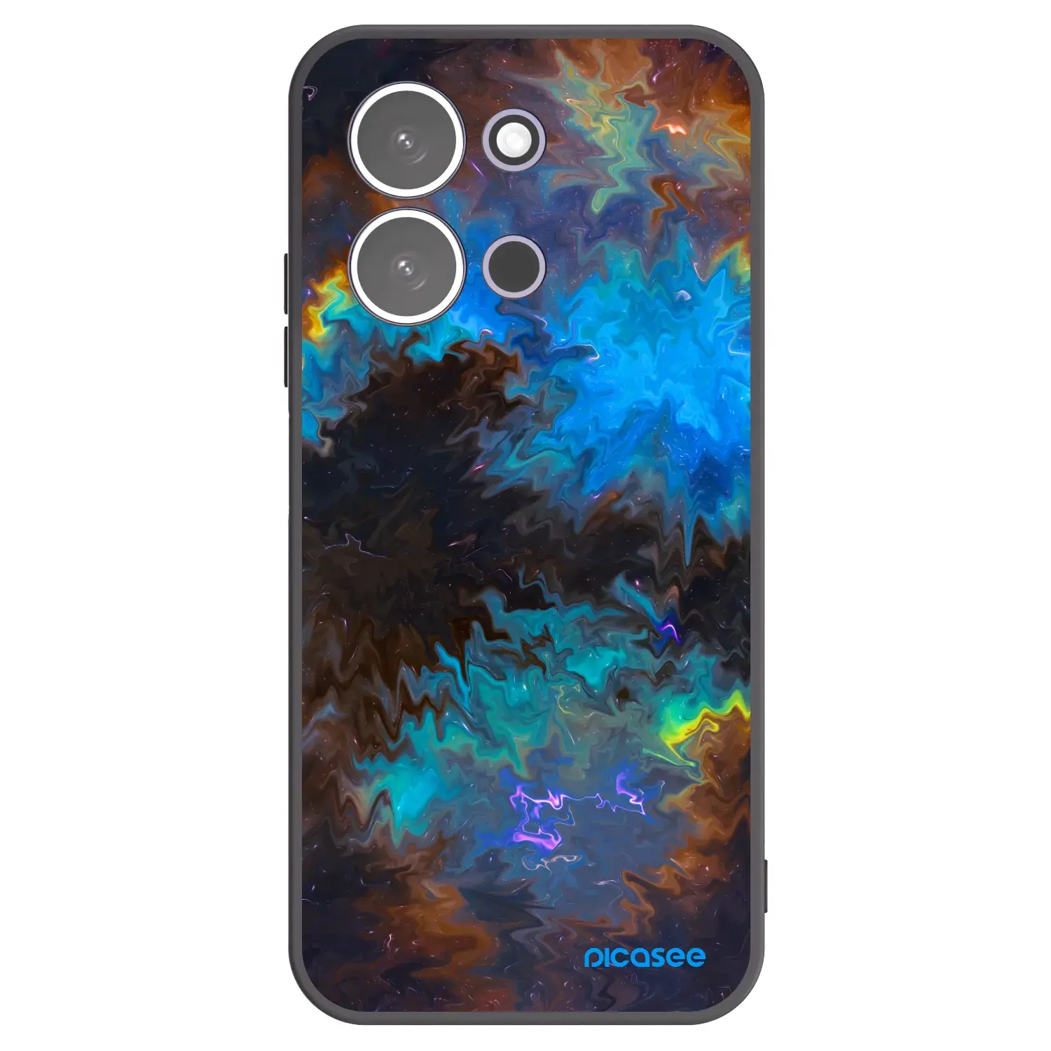 Silikonový černý obal pro Xiaomi Redmi 15C 5G - Space