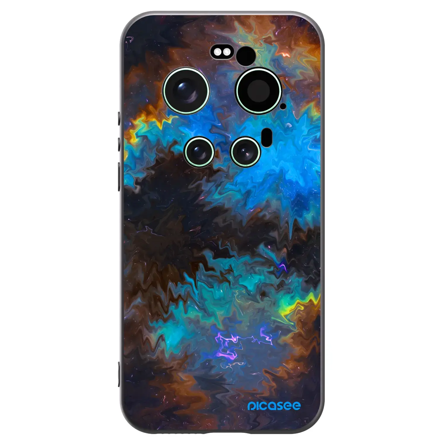 Silikonový černý obal pro Xiaomi 17 Ultra - Space