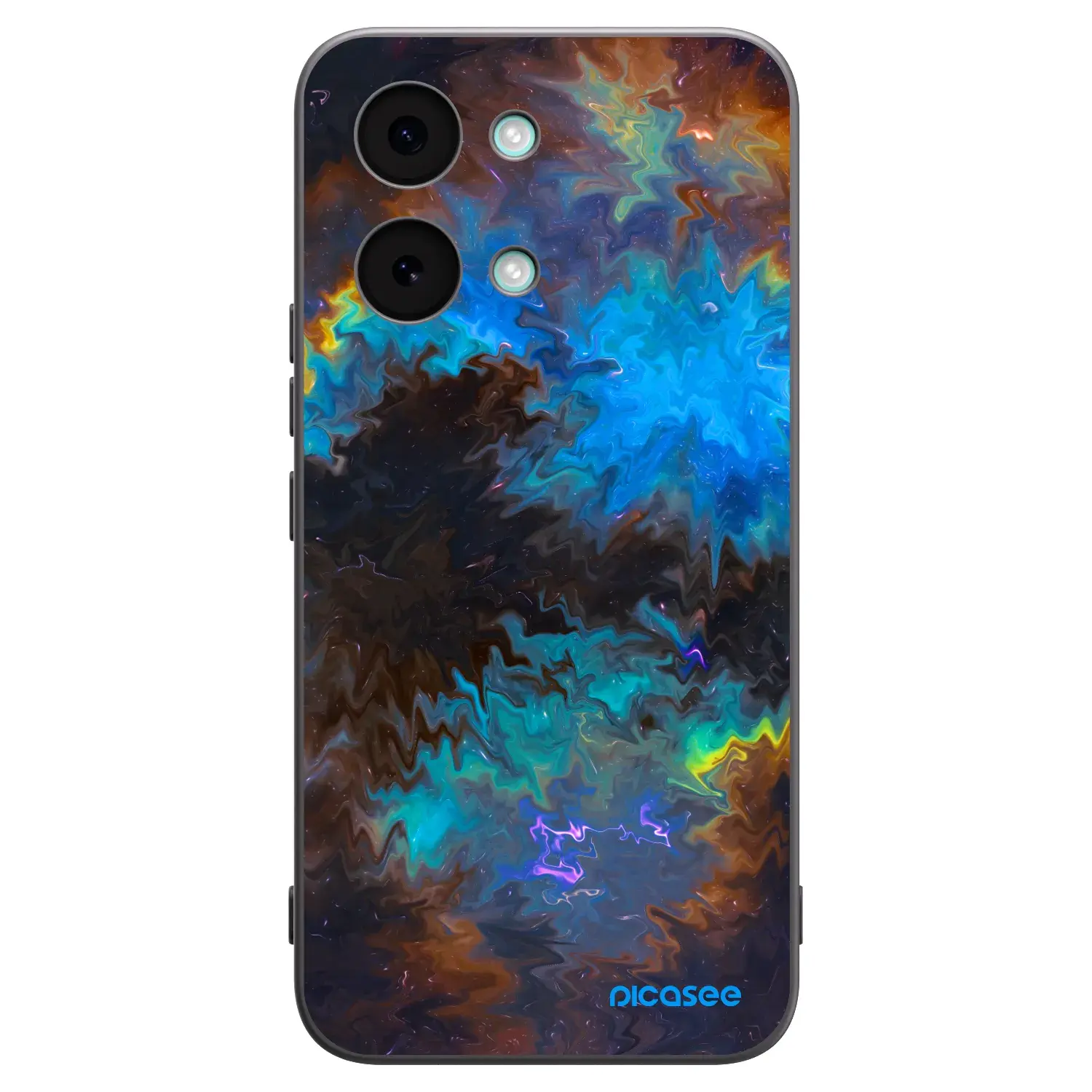 Silikonový černý obal pro Xiaomi Poco X8 Pro Max - Space
