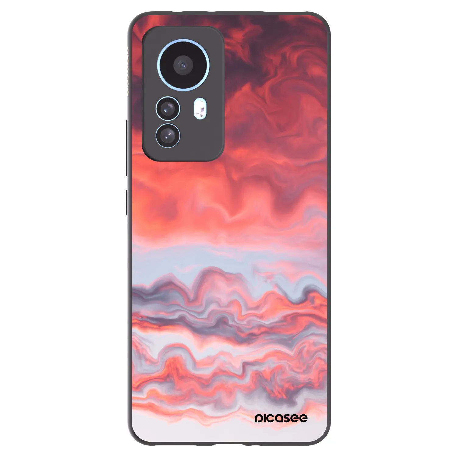 Silikonový černý obal pro Xiaomi 12T Pro - Sunset
