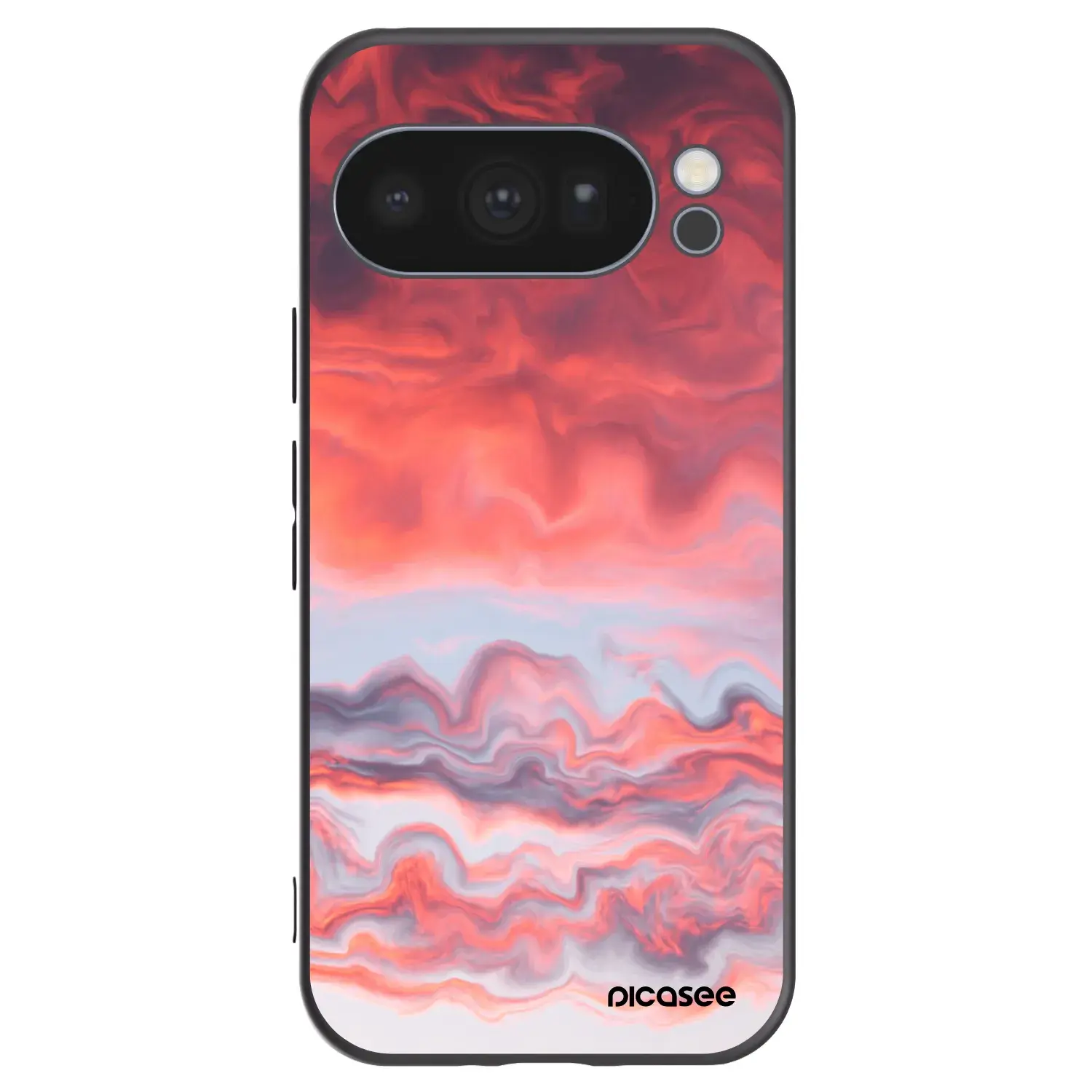 Silikonový černý obal pro Google Pixel 10 Pro - Sunset
