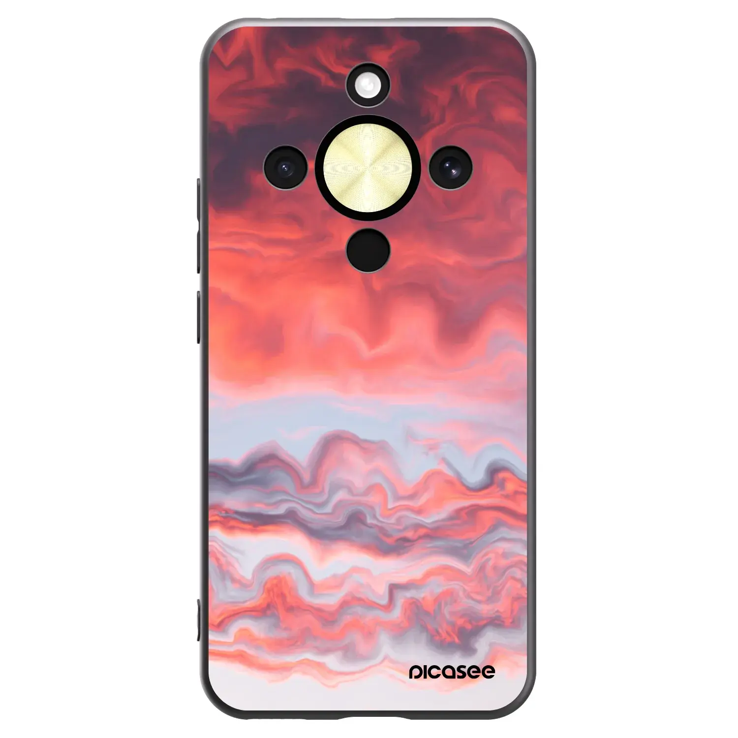 Silikonový černý obal pro Honor Magic8 Lite 5G - Sunset