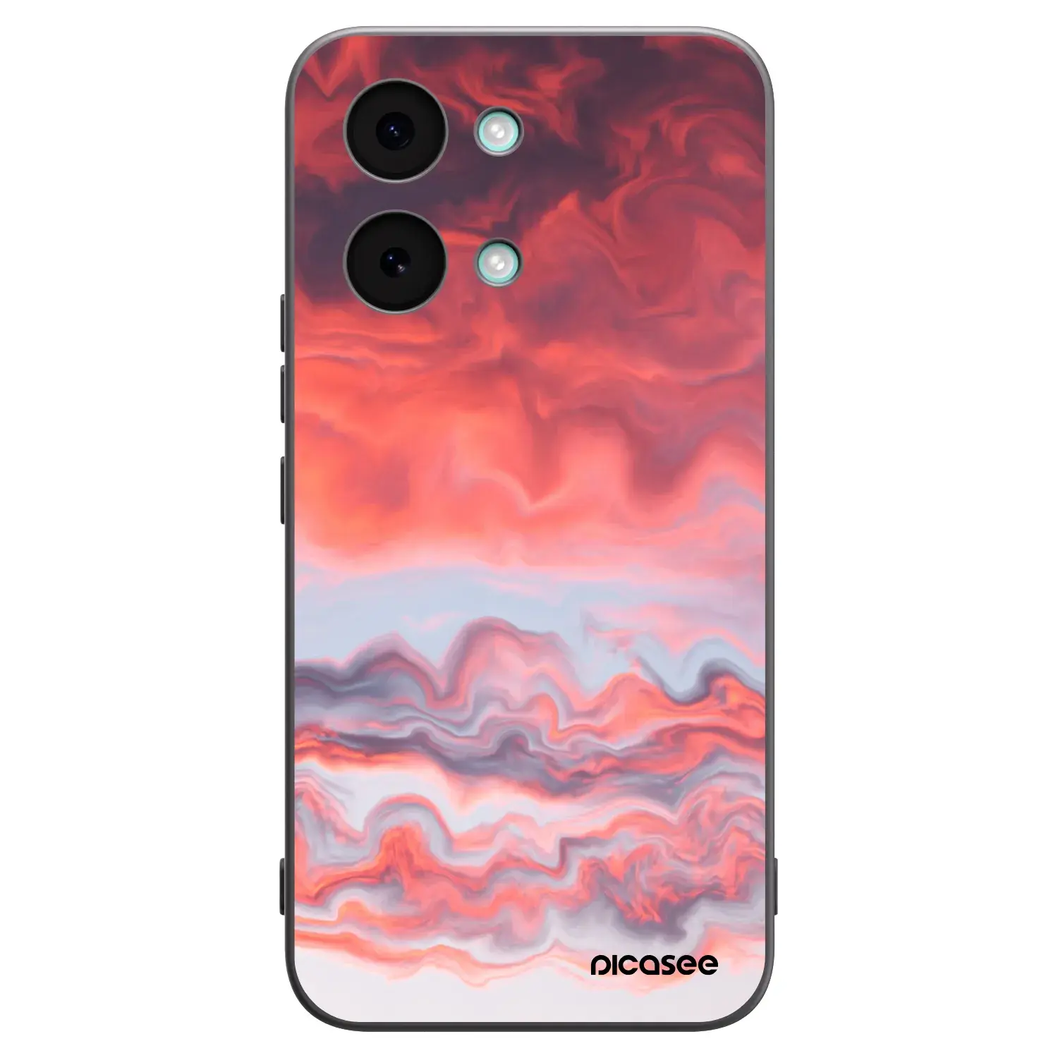 Silikonový černý obal pro Xiaomi Poco X8 Pro Max - Sunset