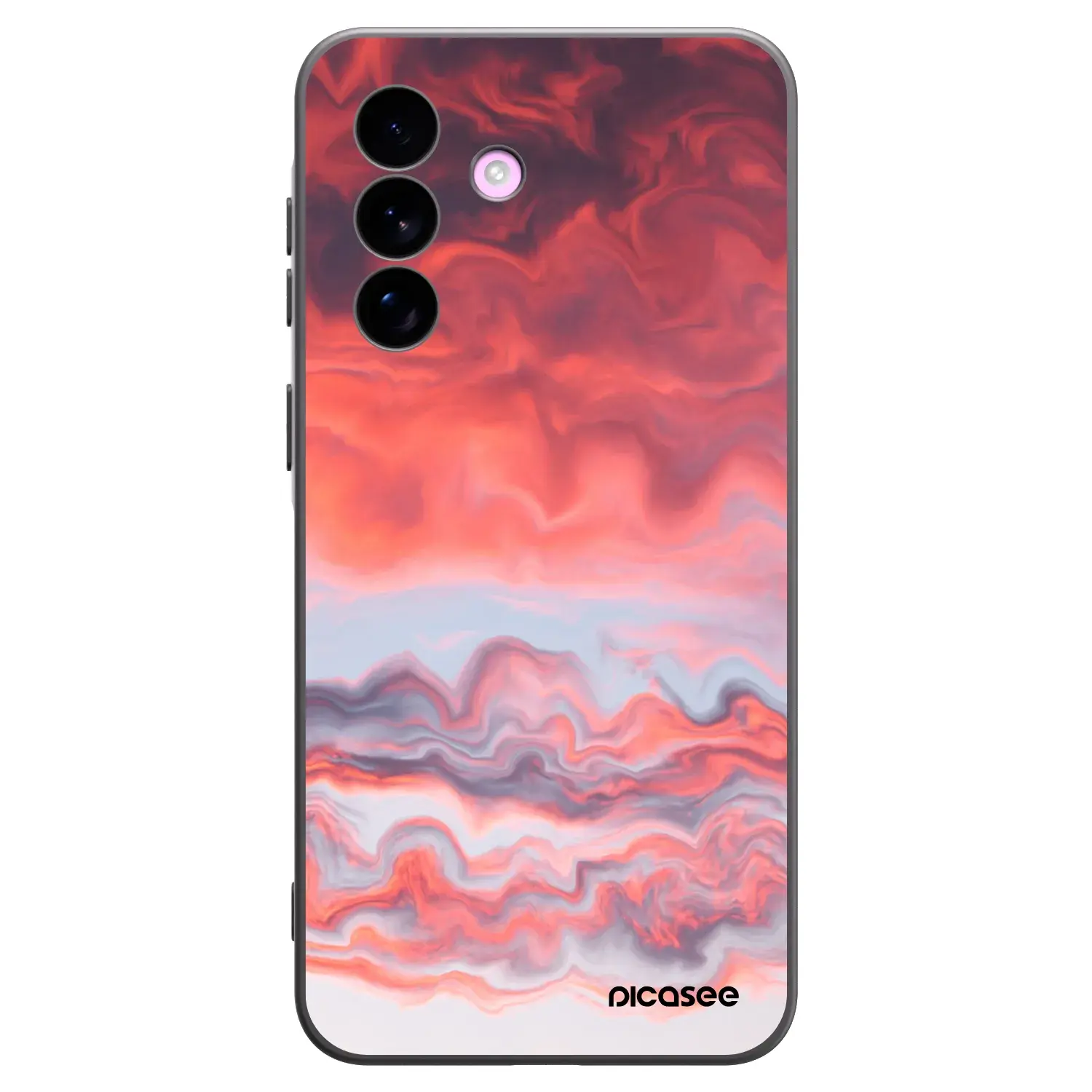 Silikonový černý obal pro Samsung Galaxy A57 5G - Sunset