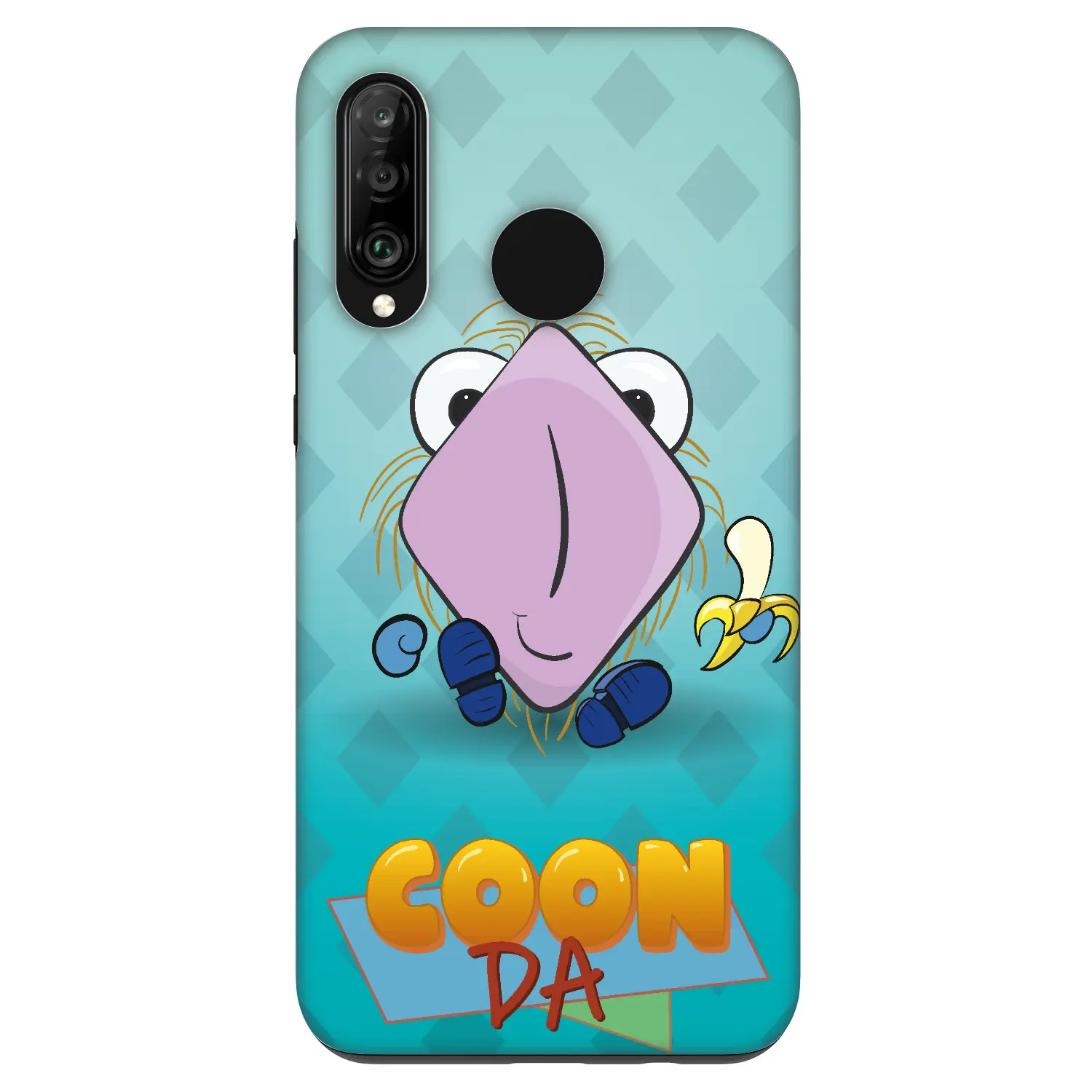 Fashion Case pro Huawei P30 Lite - COONDA chlupatka světlá
