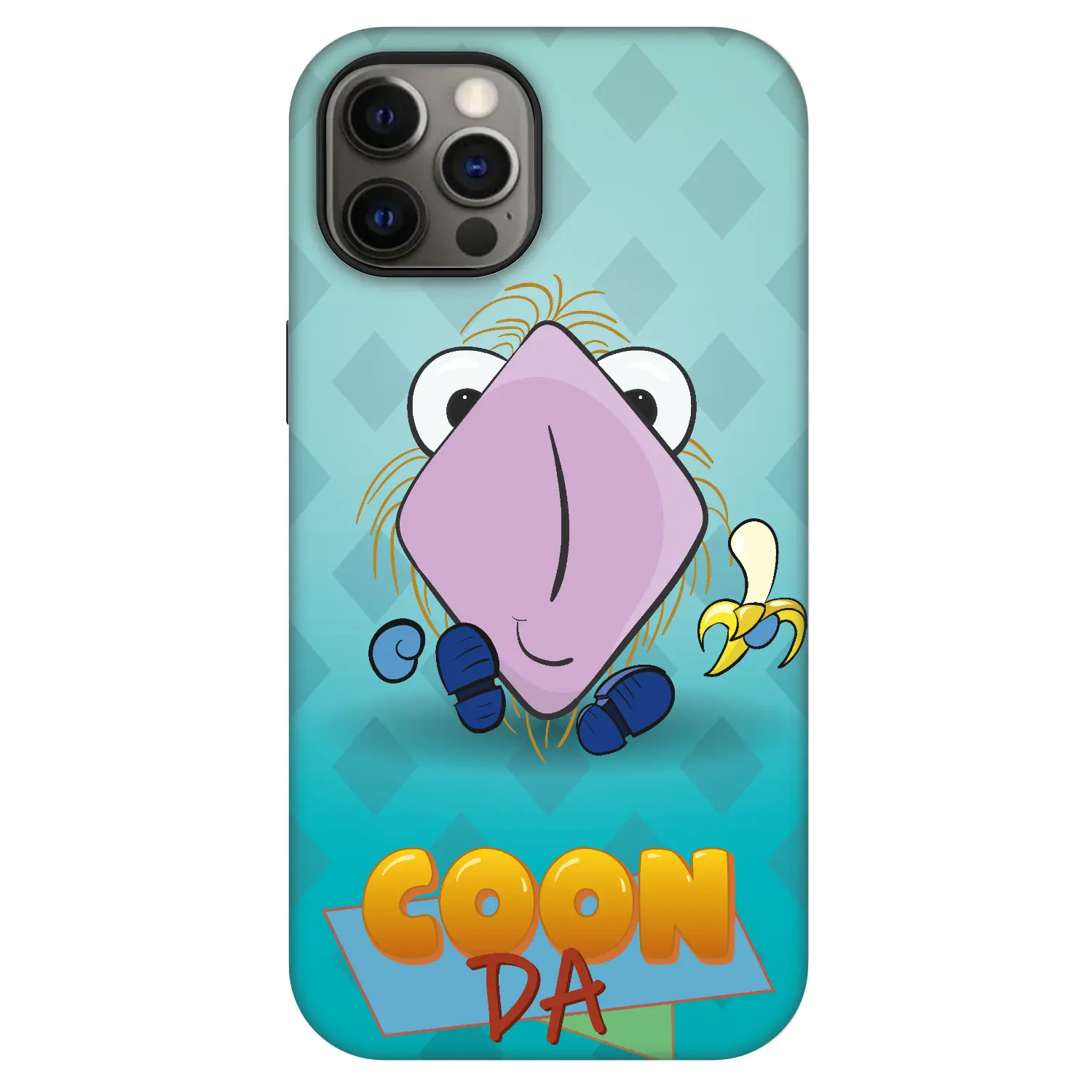 Fashion Case MagSafe Apple iPhone 12 - COONDA chlupatka světlá