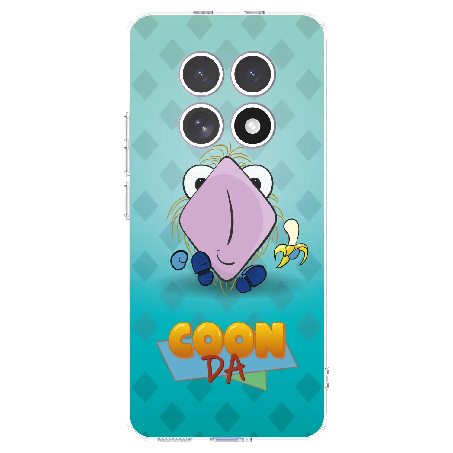 Silikonový průhledný obal pro Xiaomi Redmi Note 15 4G - COONDA chlupatka světlá