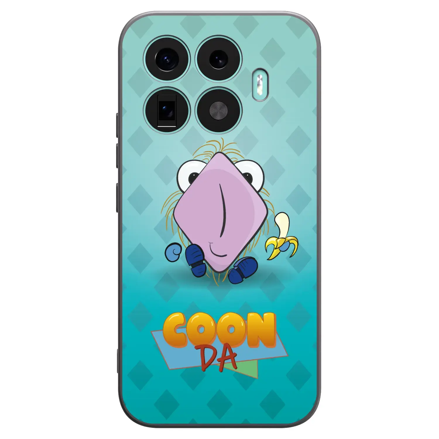 Silikonový černý obal pro Xiaomi 17T - COONDA chlupatka světlá