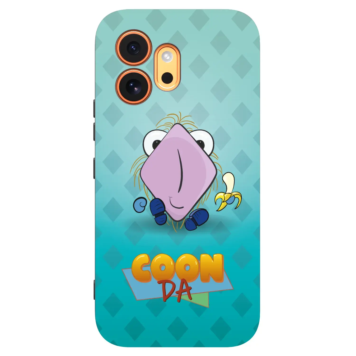 Silikonový černý obal pro Honor 600 - COONDA chlupatka světlá