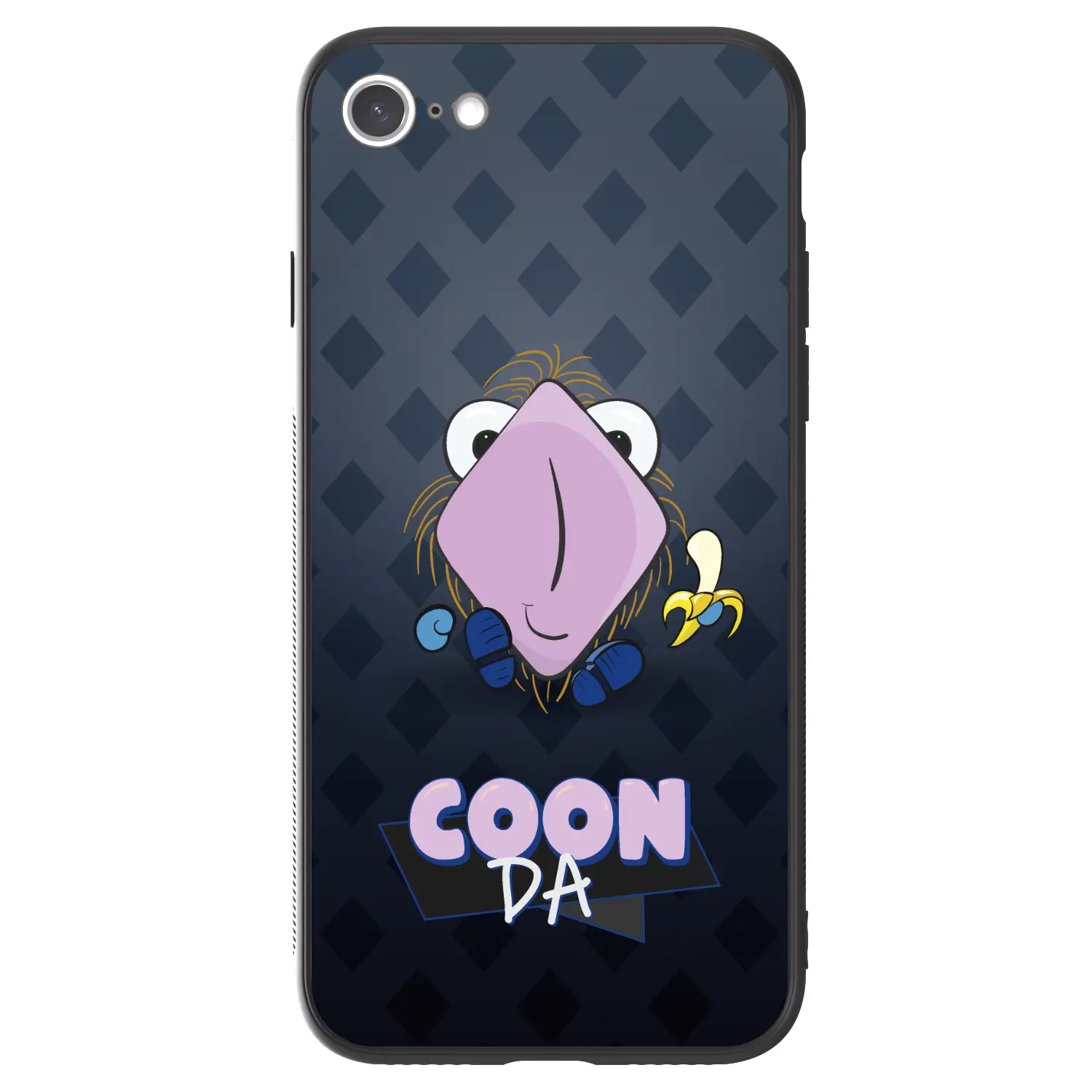 ULTIMATE CASE pro Apple iPhone SE 2020 - COONDA chlupatka - tmavá