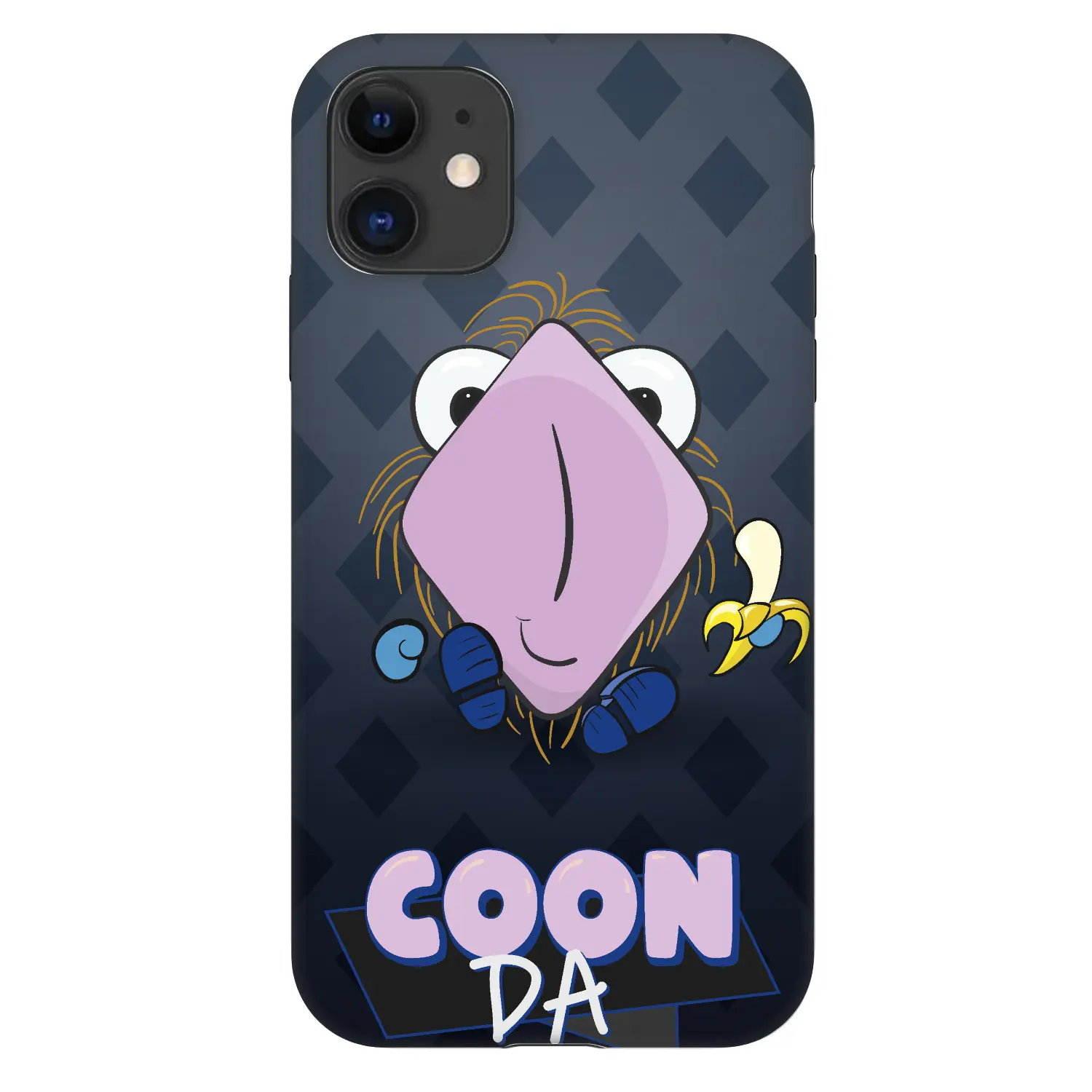 Fashion Case pro Apple iPhone 11 - COONDA chlupatka - tmavá