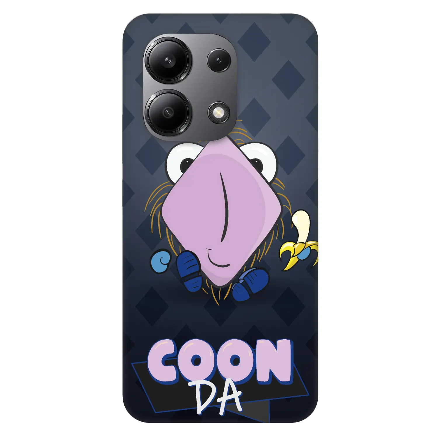 Fashion Case pro Xiaomi Redmi Note 13 4G - COONDA chlupatka - tmavá