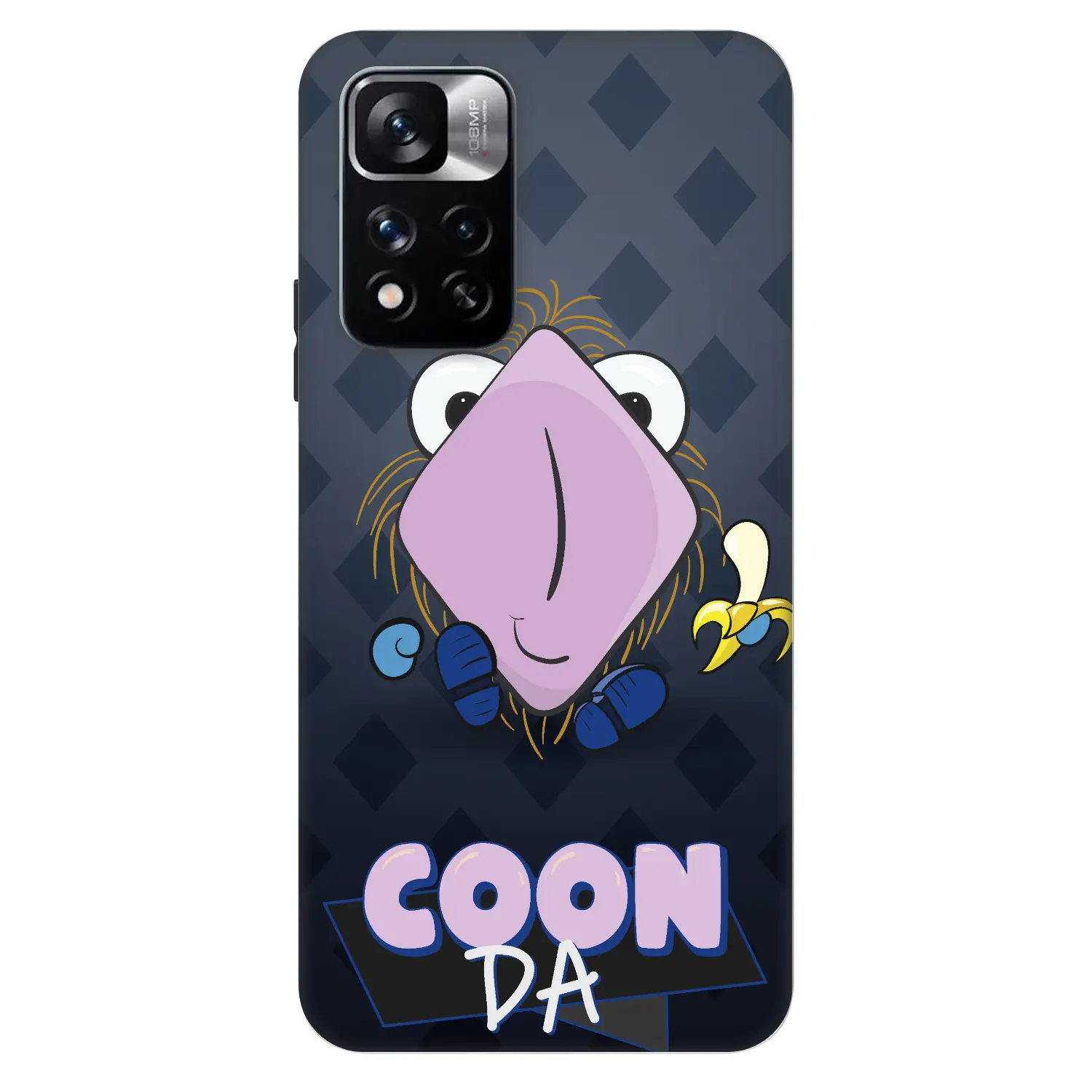 Fashion Case pro Xiaomi Redmi Note 11 Pro - COONDA chlupatka - tmavá