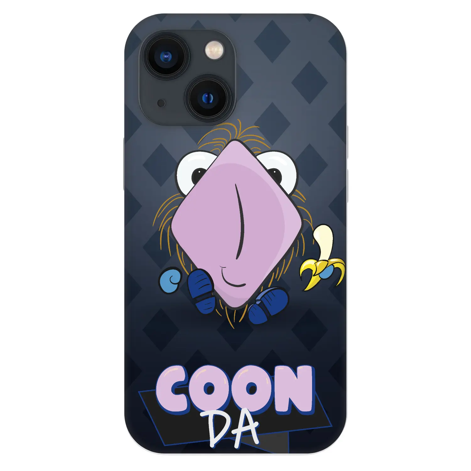 Fashion Case pro Apple iPhone 13 mini - COONDA chlupatka - tmavá