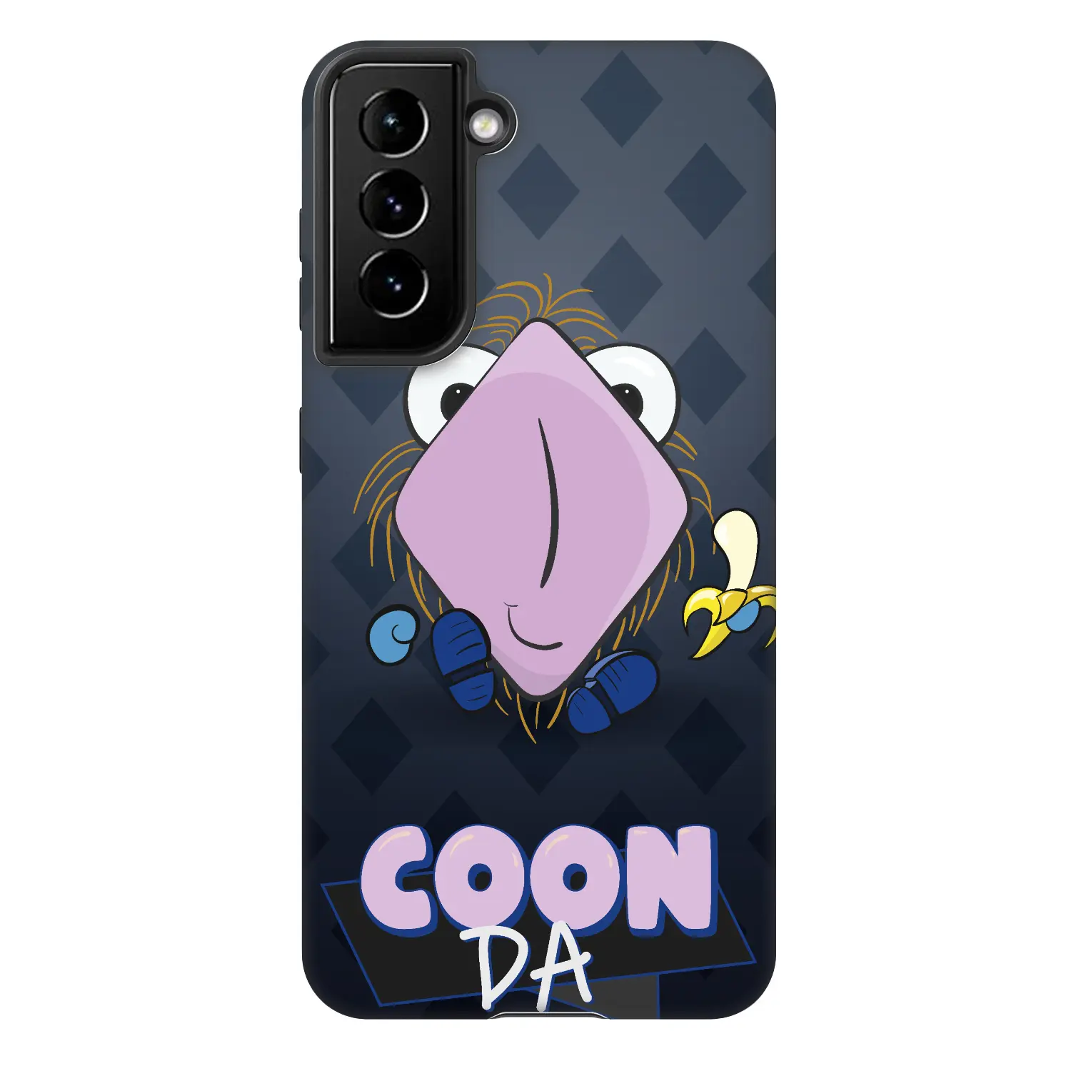 Fashion Case pro Samsung Galaxy S22 5G - COONDA chlupatka - tmavá