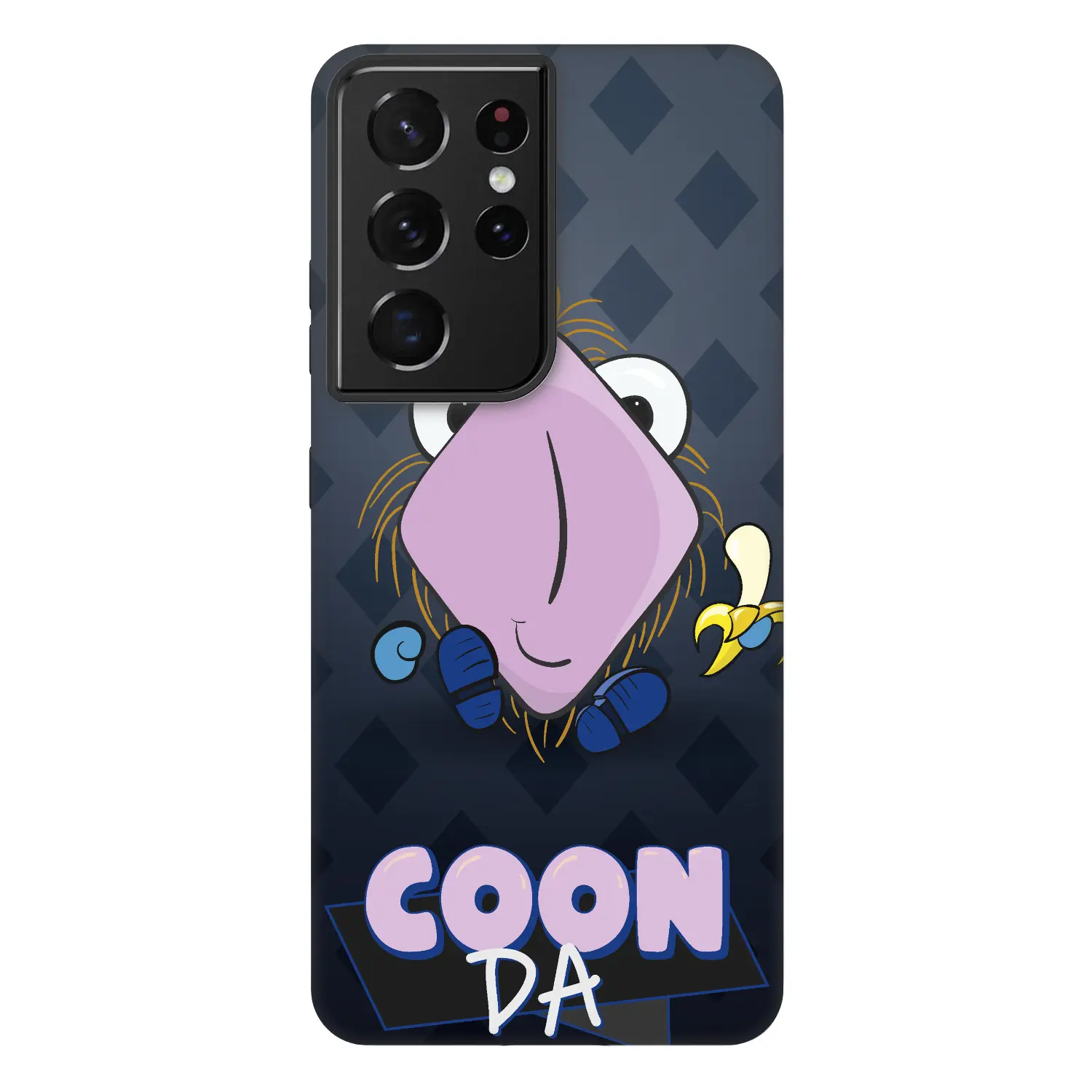 Fashion Case pro Samsung Galaxy S21 Ultra 5G G998B - COONDA chlupatka - tmavá