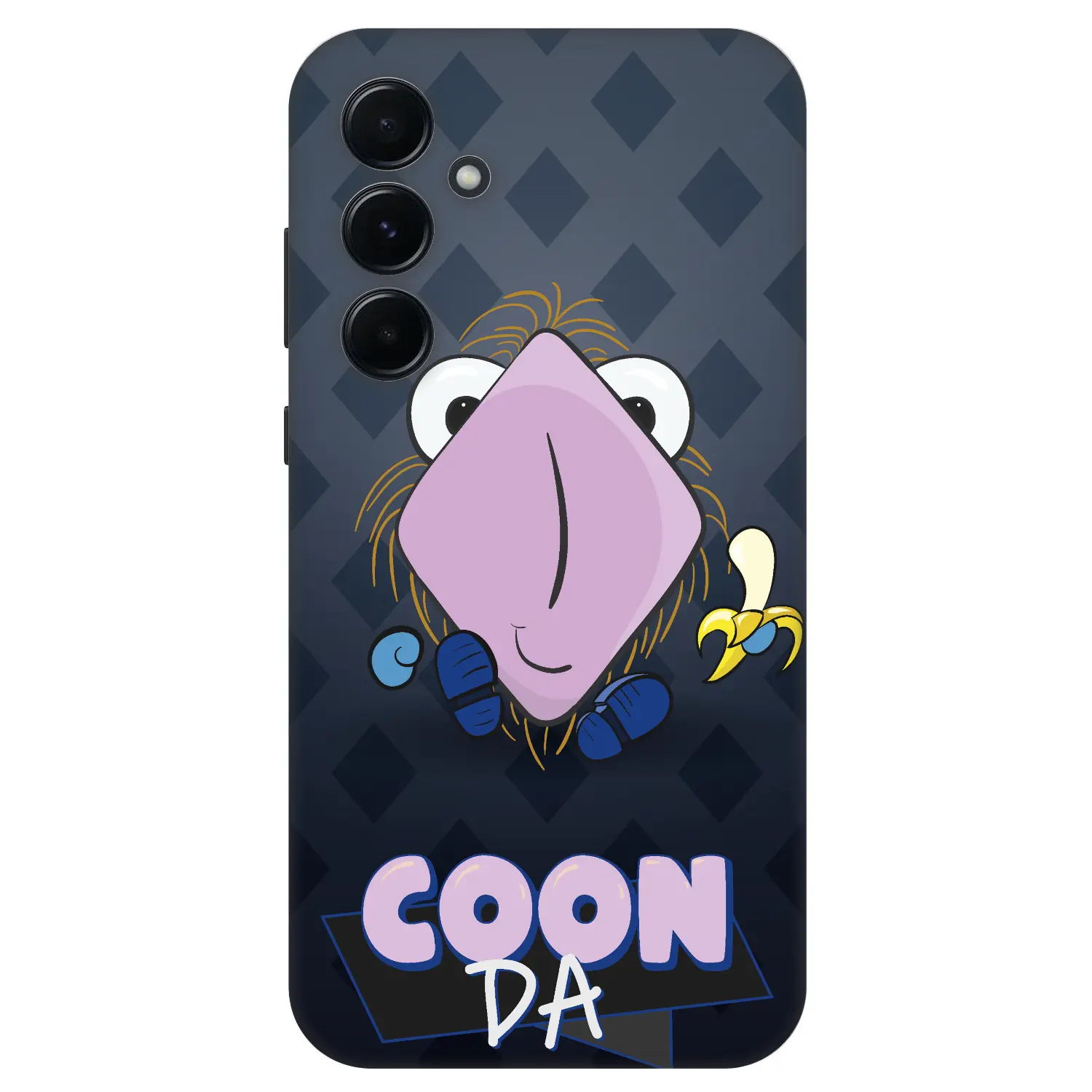 Fashion Case pro Samsung Galaxy A55 5G A556B - COONDA chlupatka - tmavá