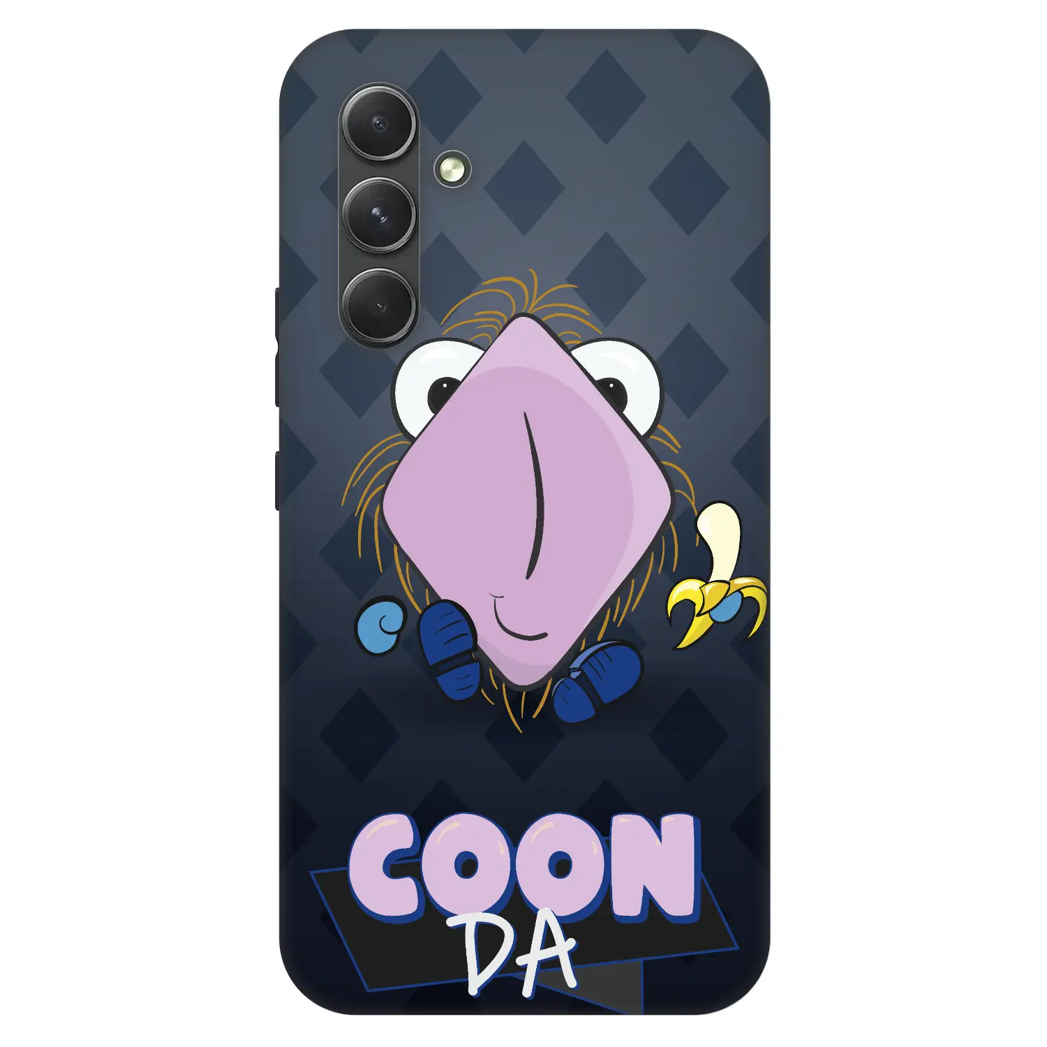 Fashion Case pro Samsung Galaxy A54 5G A546B - COONDA chlupatka - tmavá
