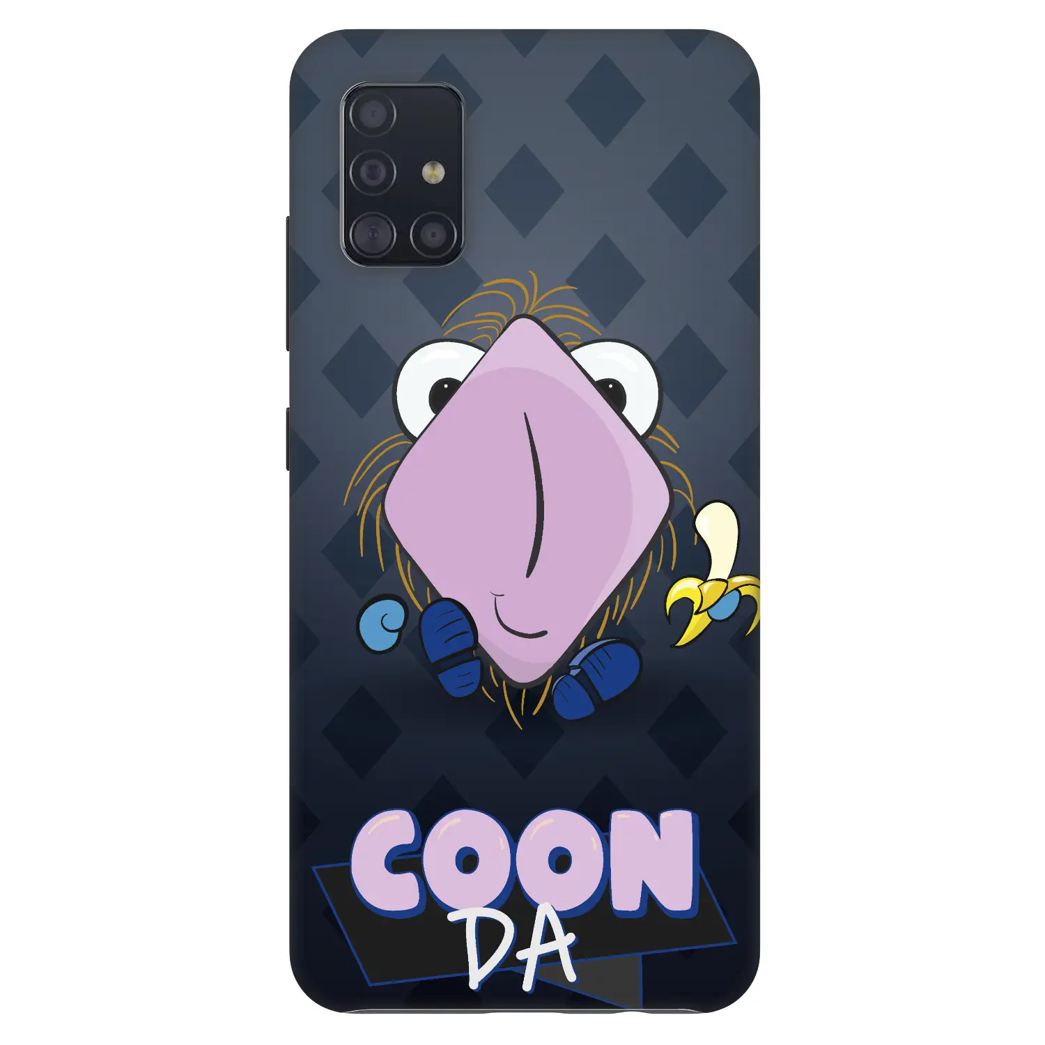 Fashion Case pro Samsung Galaxy A51 A515F - COONDA chlupatka - tmavá