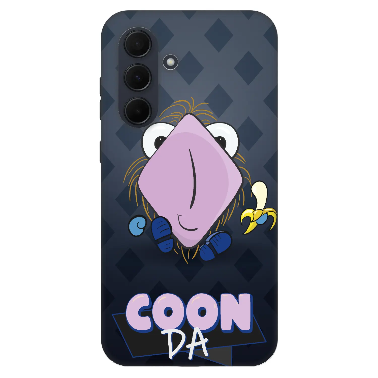 Fashion Case pro Samsung Galaxy A35 5G A356B - COONDA chlupatka - tmavá