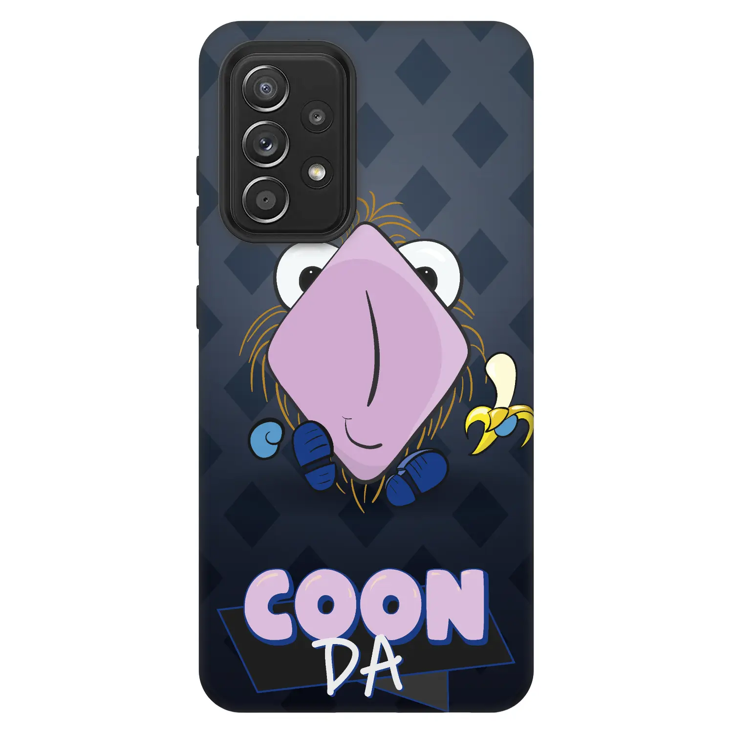 Fashion Case pro Samsung Galaxy A52 5G A525F - COONDA chlupatka - tmavá