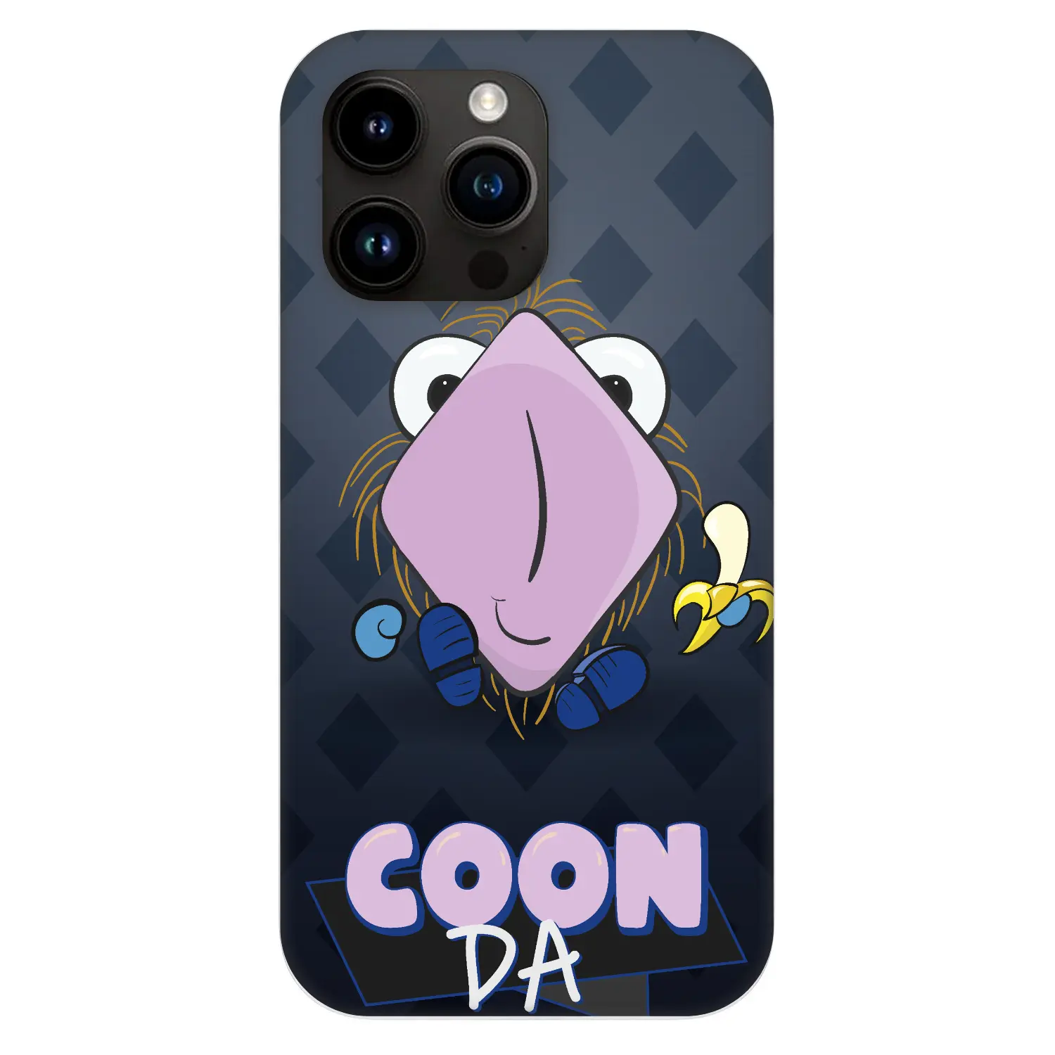 Fashion Case MagSafe Apple iPhone 13 Pro - COONDA chlupatka - tmavá